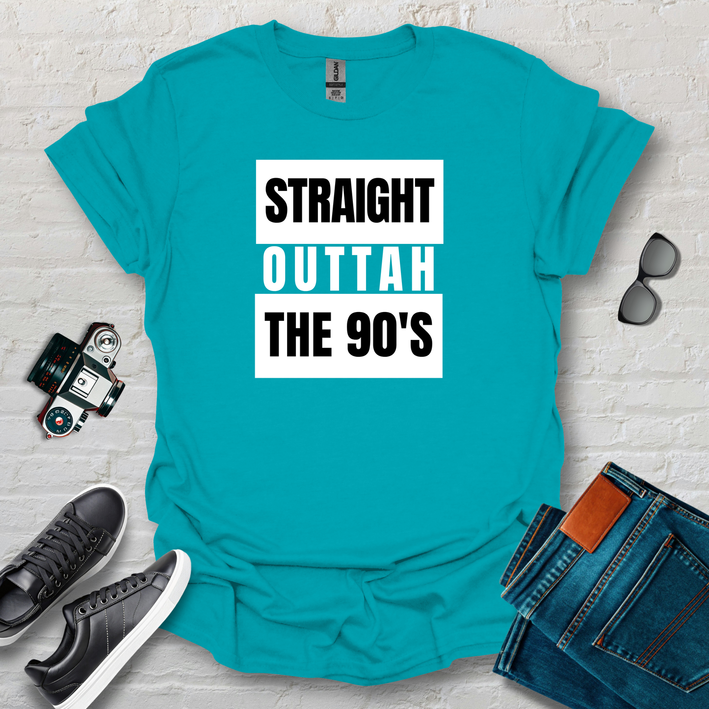 straight 90s blk/wht