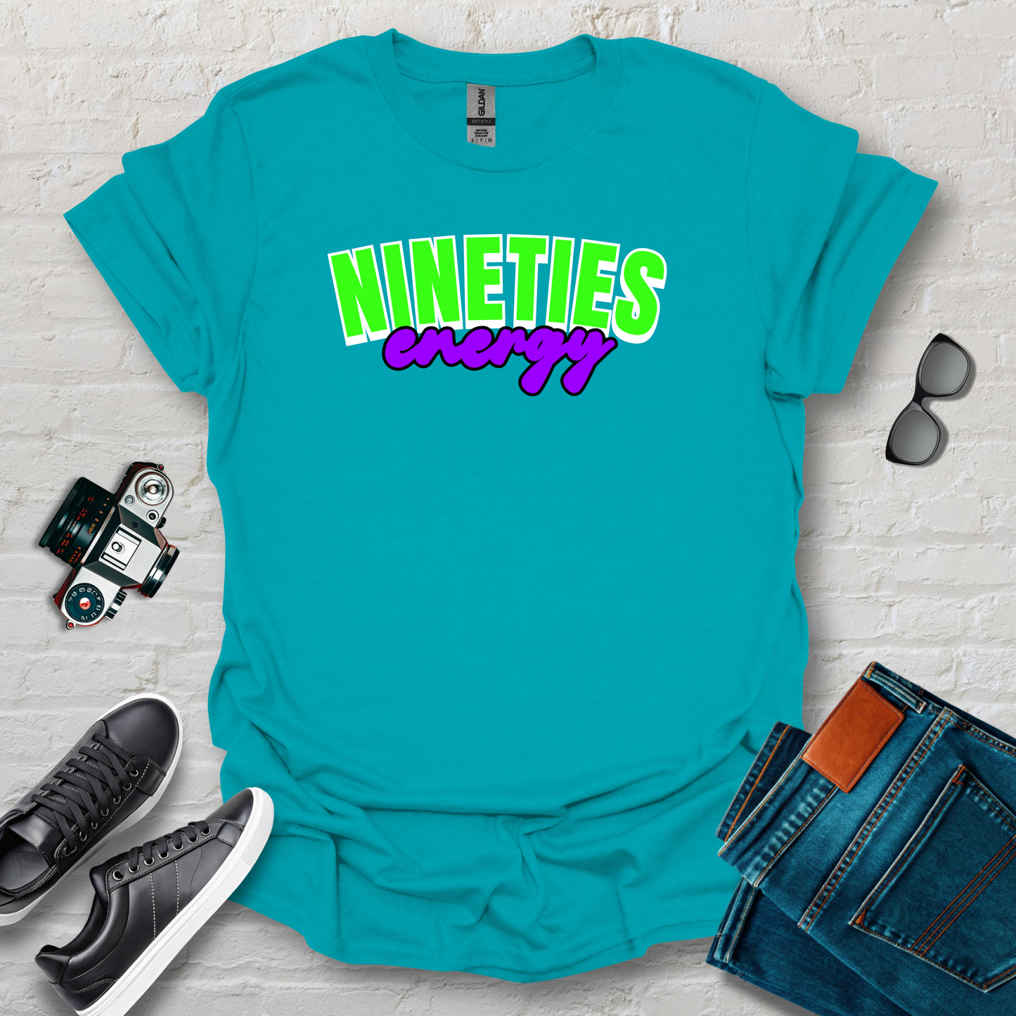 More 90s energy purplegreen