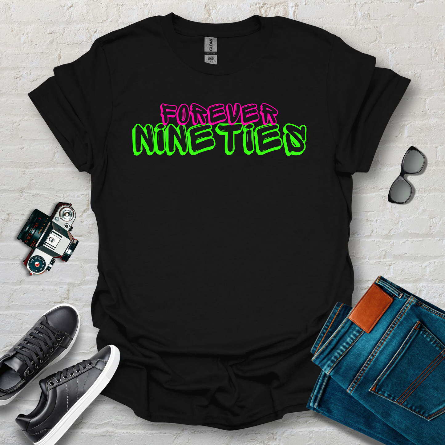 nineties vibes, the basics