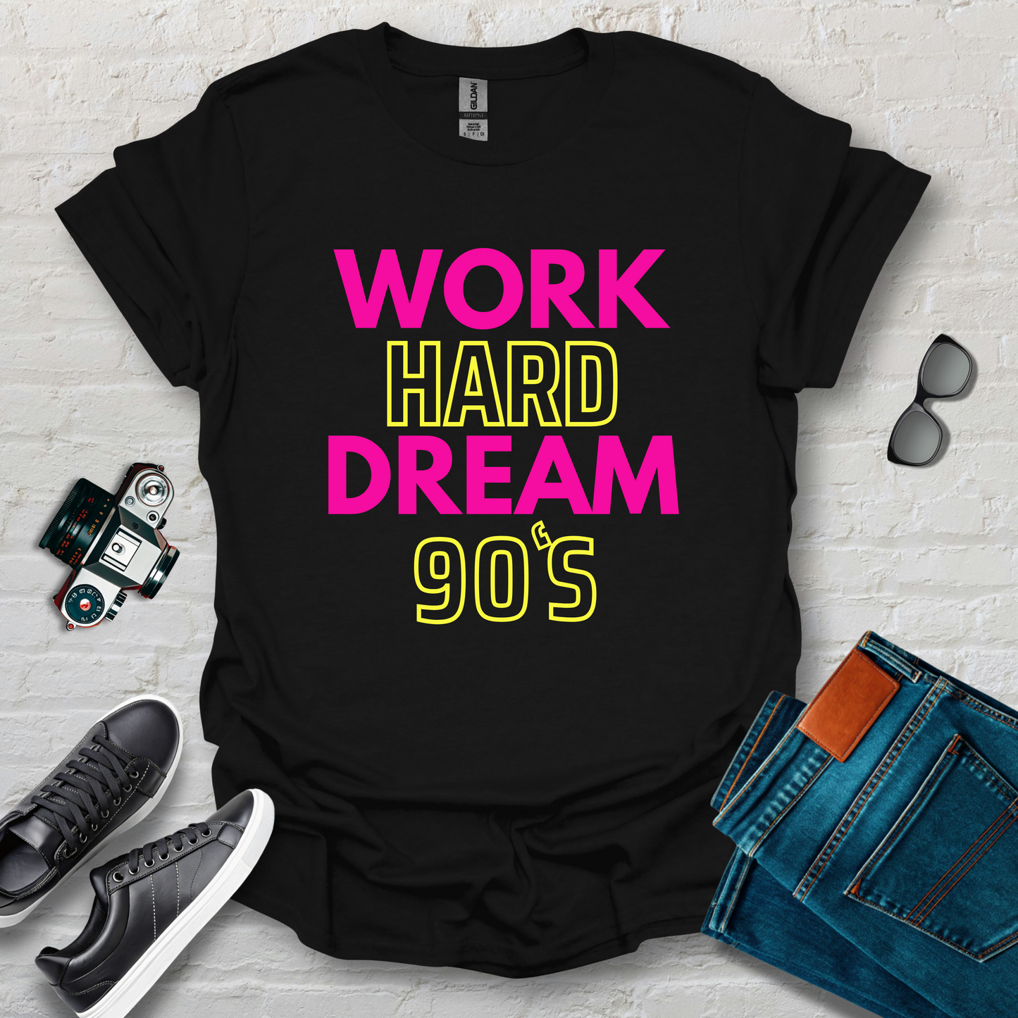 work dream 90s ylw/pnk