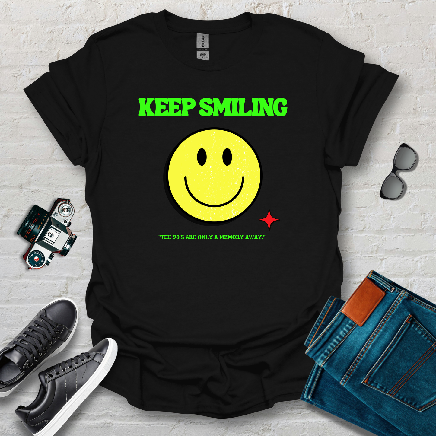 keep calm,smile baby it's some time of green