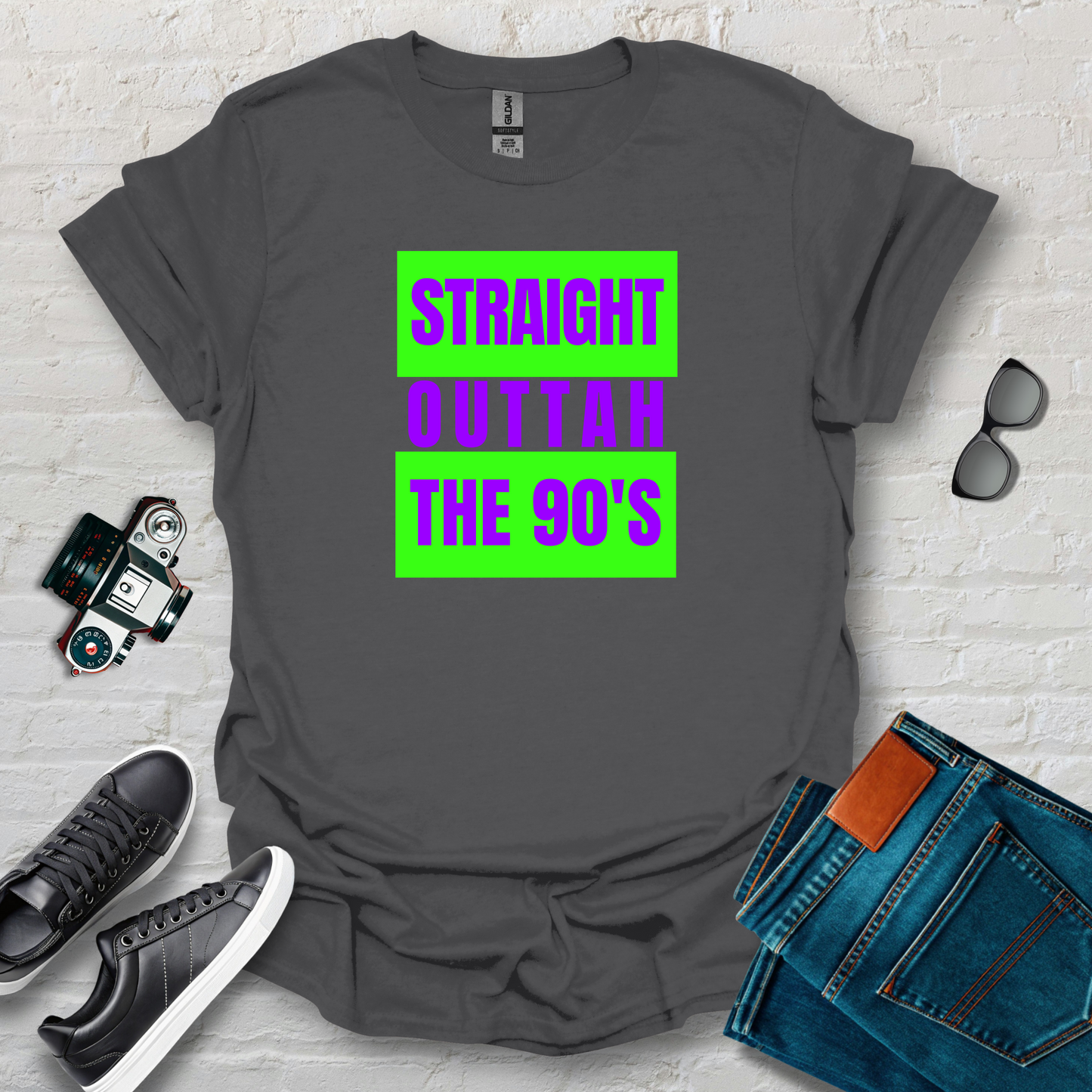 straight 90s grn purple
