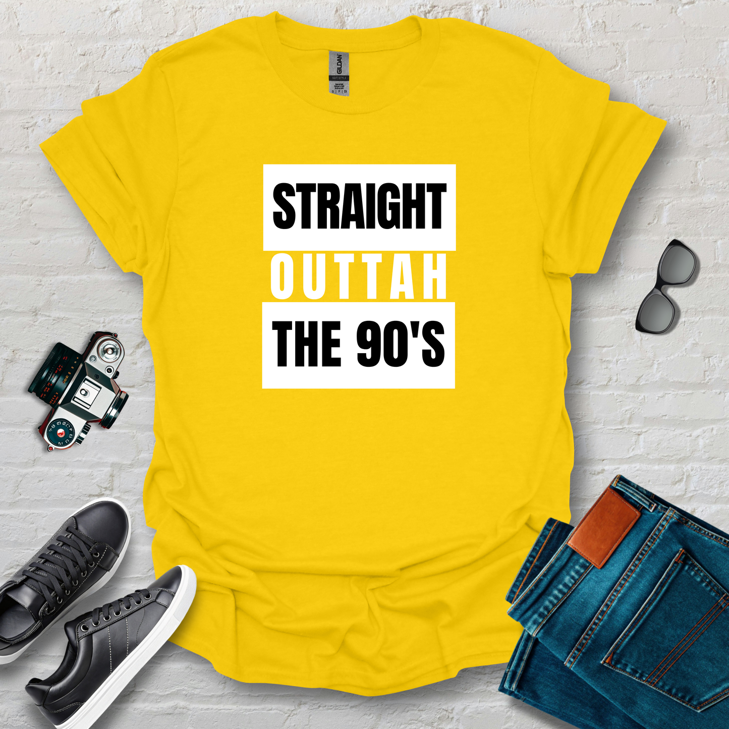 straight 90s blk/wht