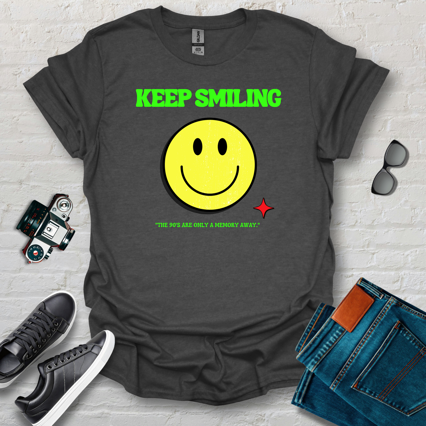 keep calm,smile baby it's some time of green