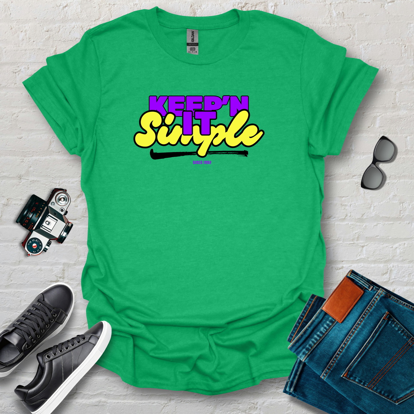 keep'n it simple blue/yeller