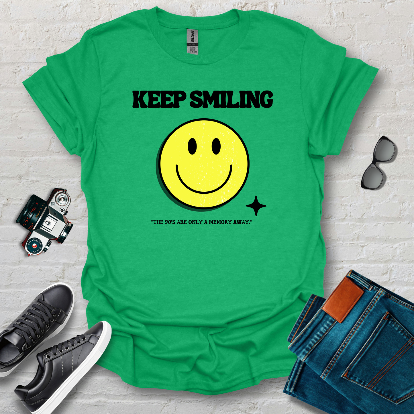 keep calm,smile baby it some type of yellow