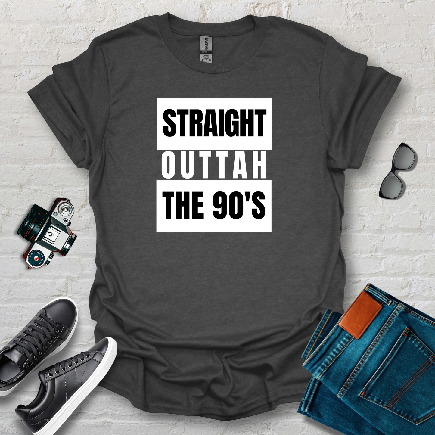 straight 90s blk/wht