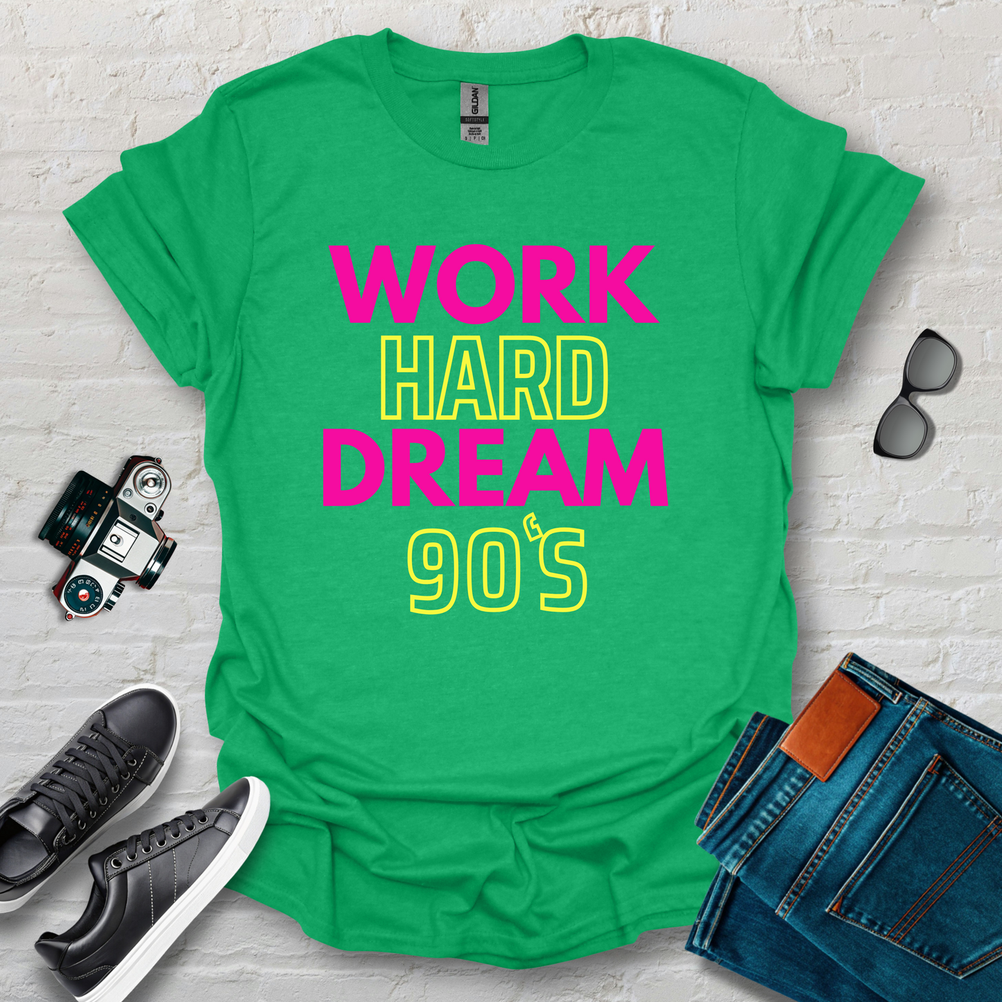 work dream 90s ylw/pnk