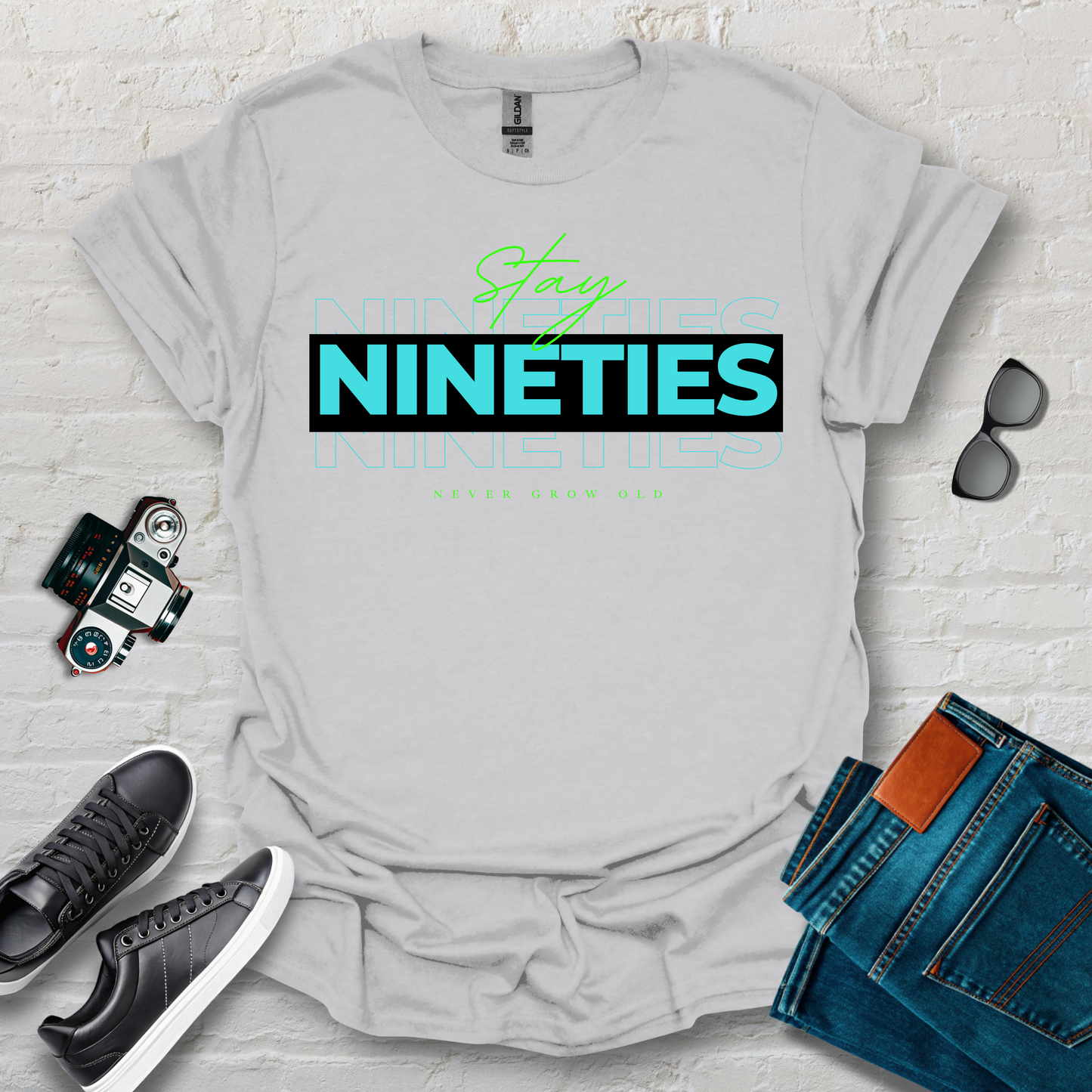 stay 90s blue