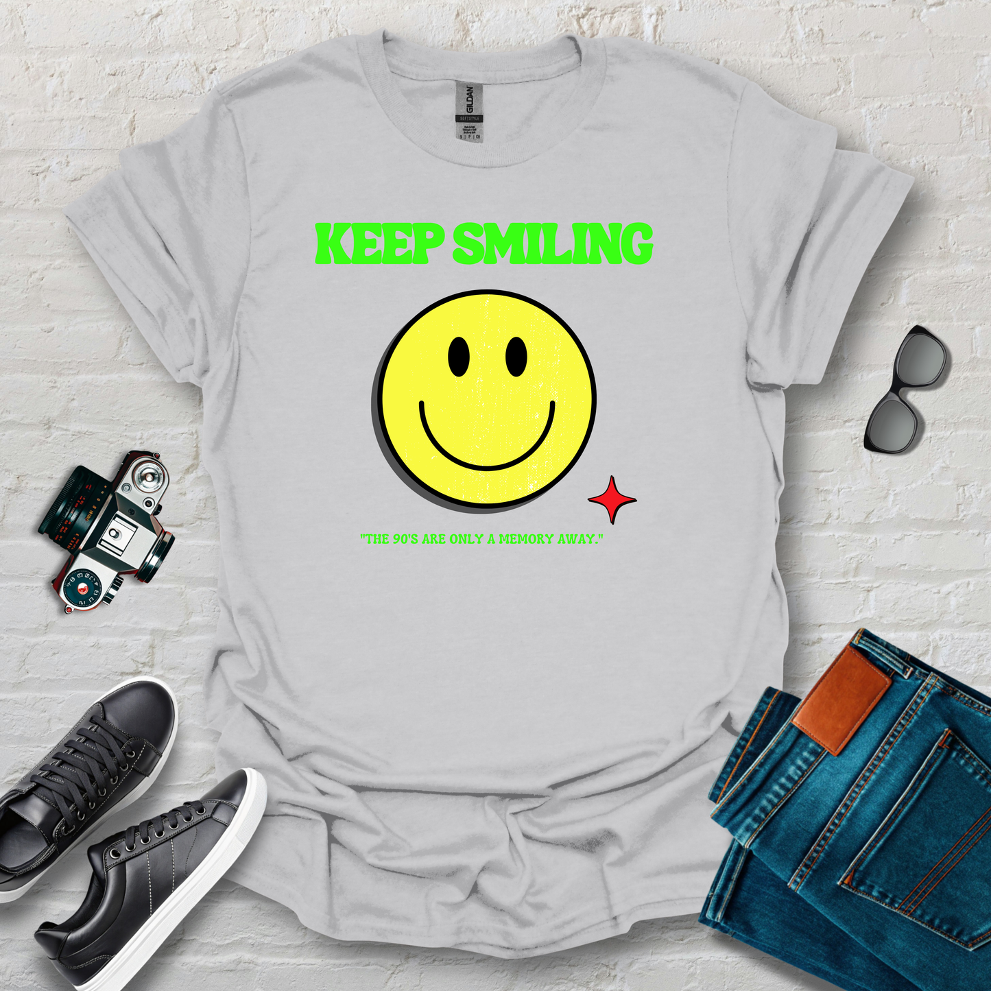 keep calm,smile baby it's some time of green