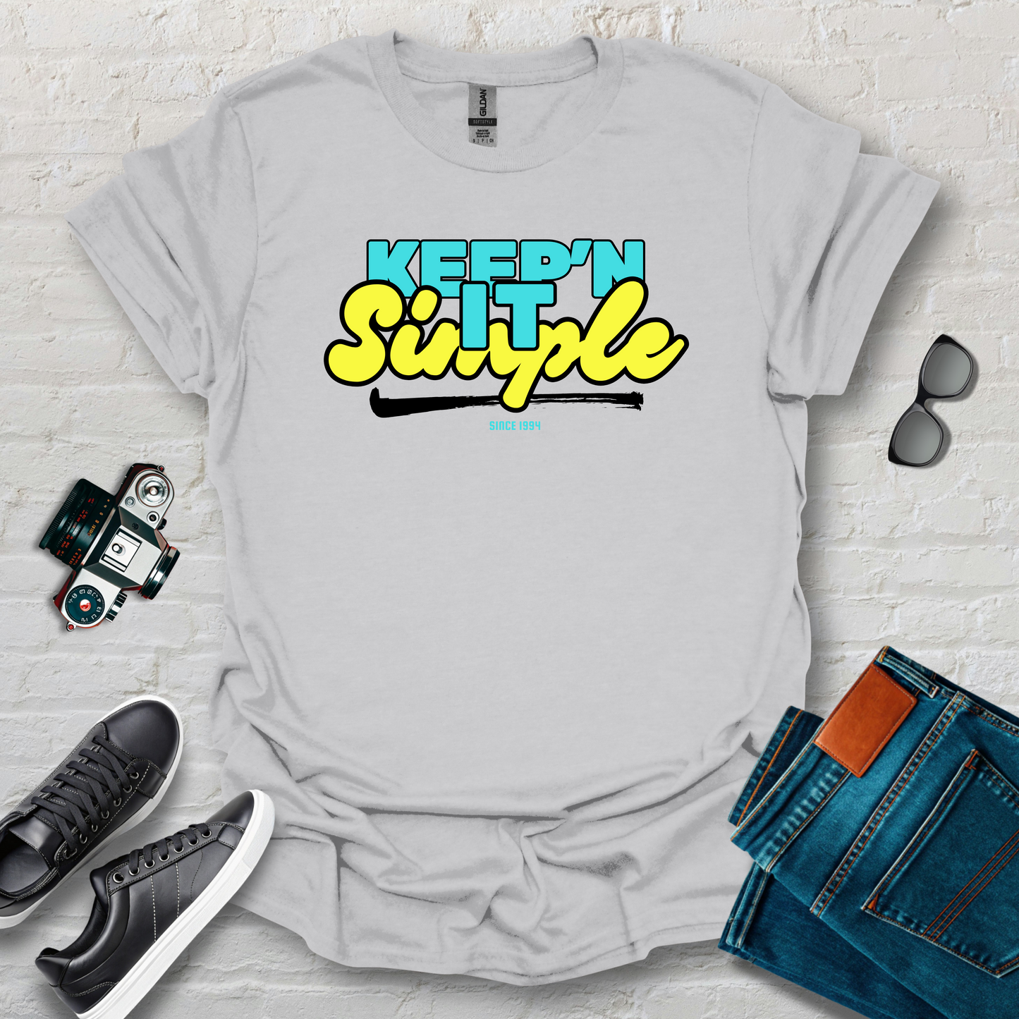 keep'n it simple rblue/yller