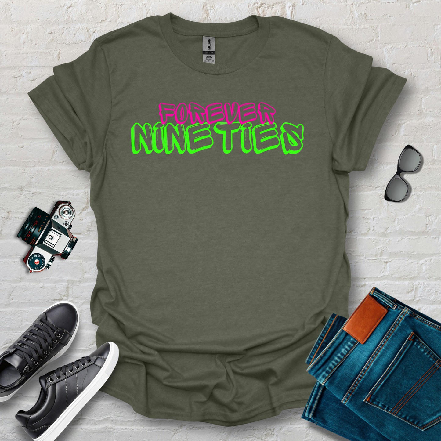 nineties vibes, the basics