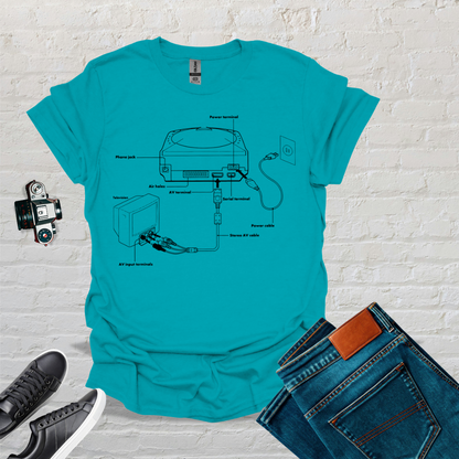 vintag gamer outline 001