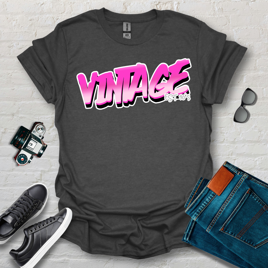 vintage 001 pink/grey