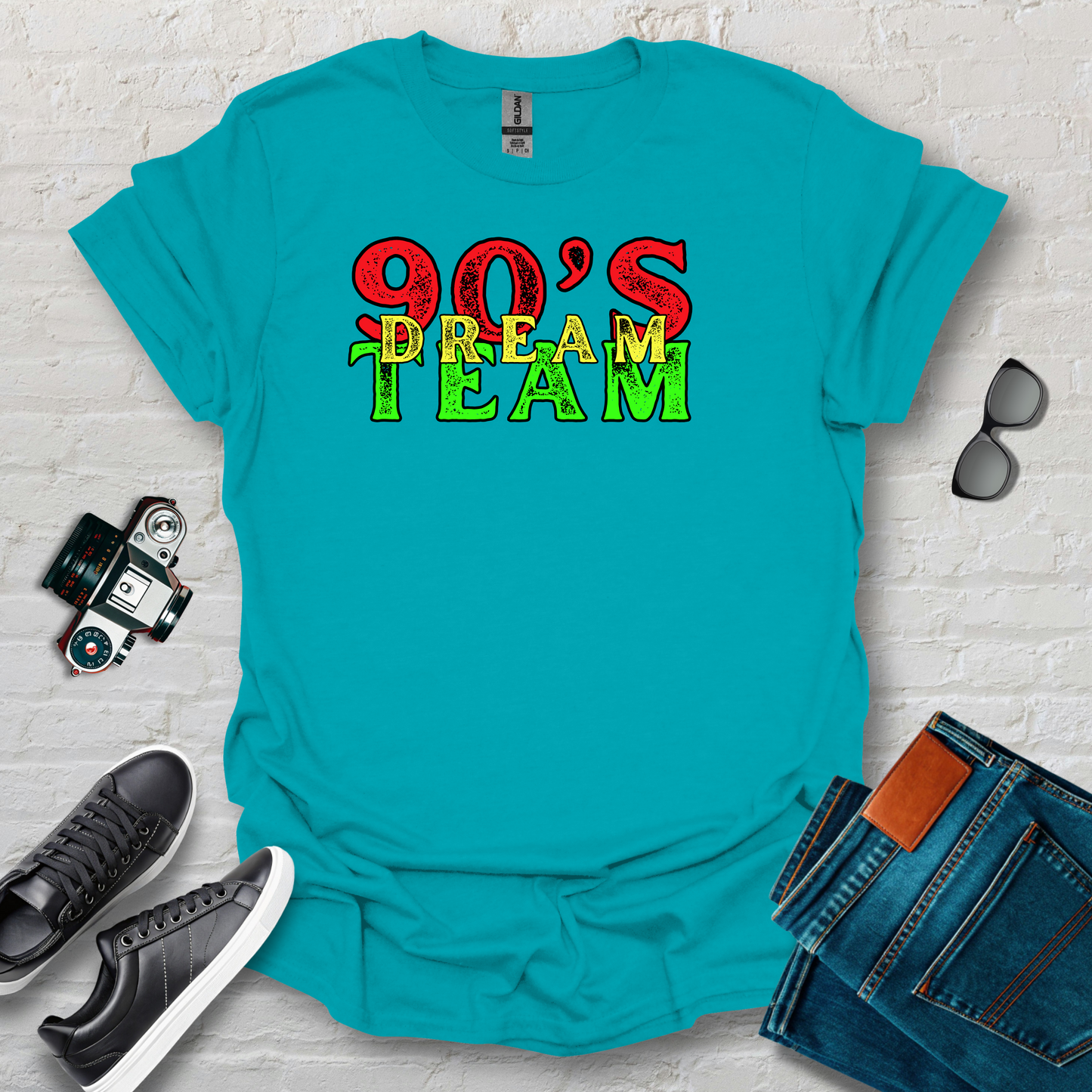 90s dream team grn and red