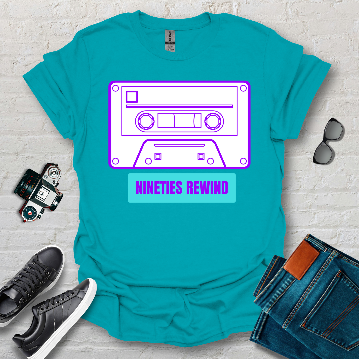 90s rewind pnk tape blu/purp