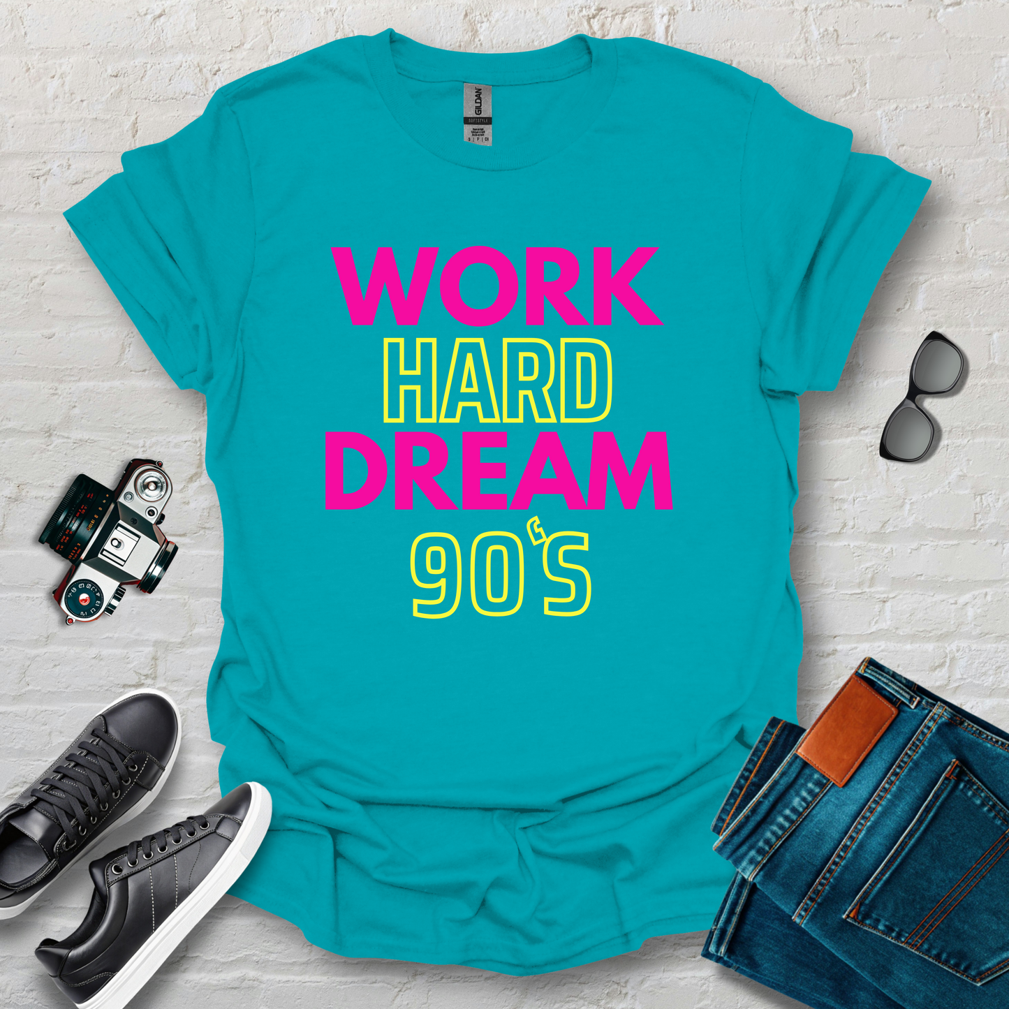 work dream 90s ylw/pnk