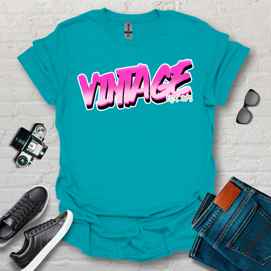 vintage 001 pink/grey