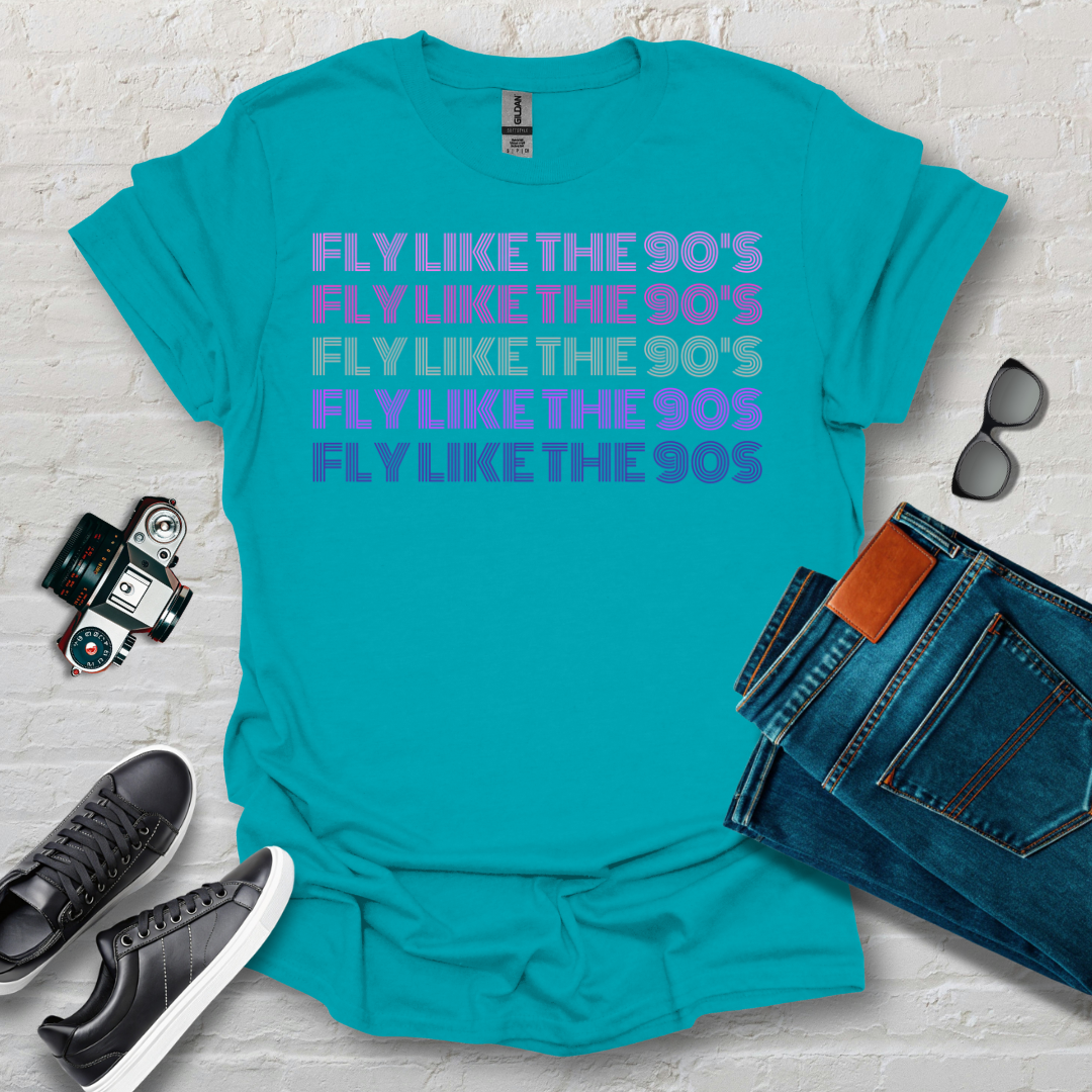 fly like the 90s colors