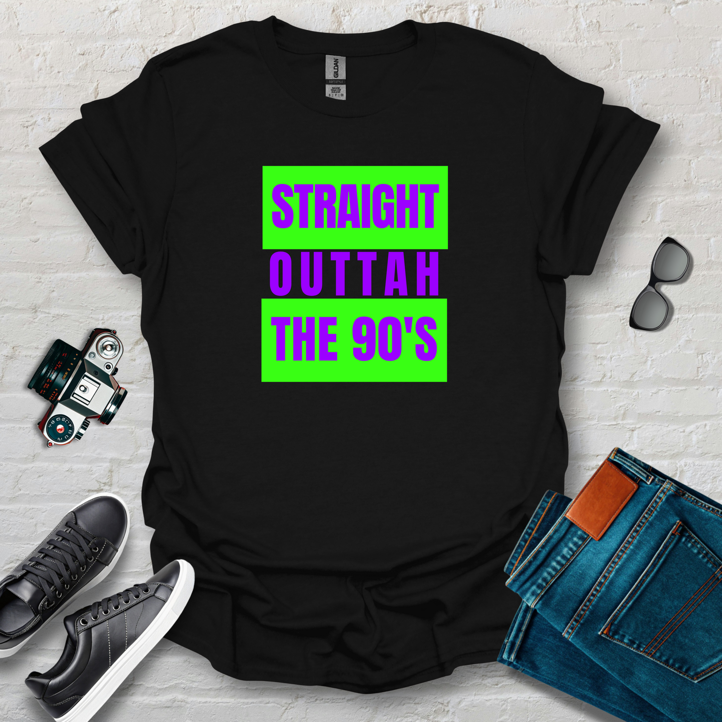 straight 90s grn purple