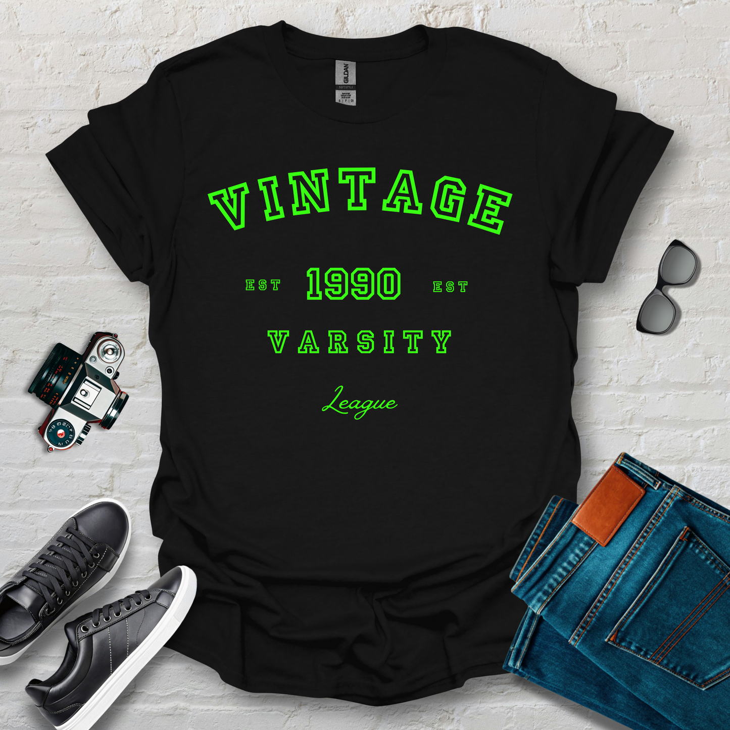 vintage league green