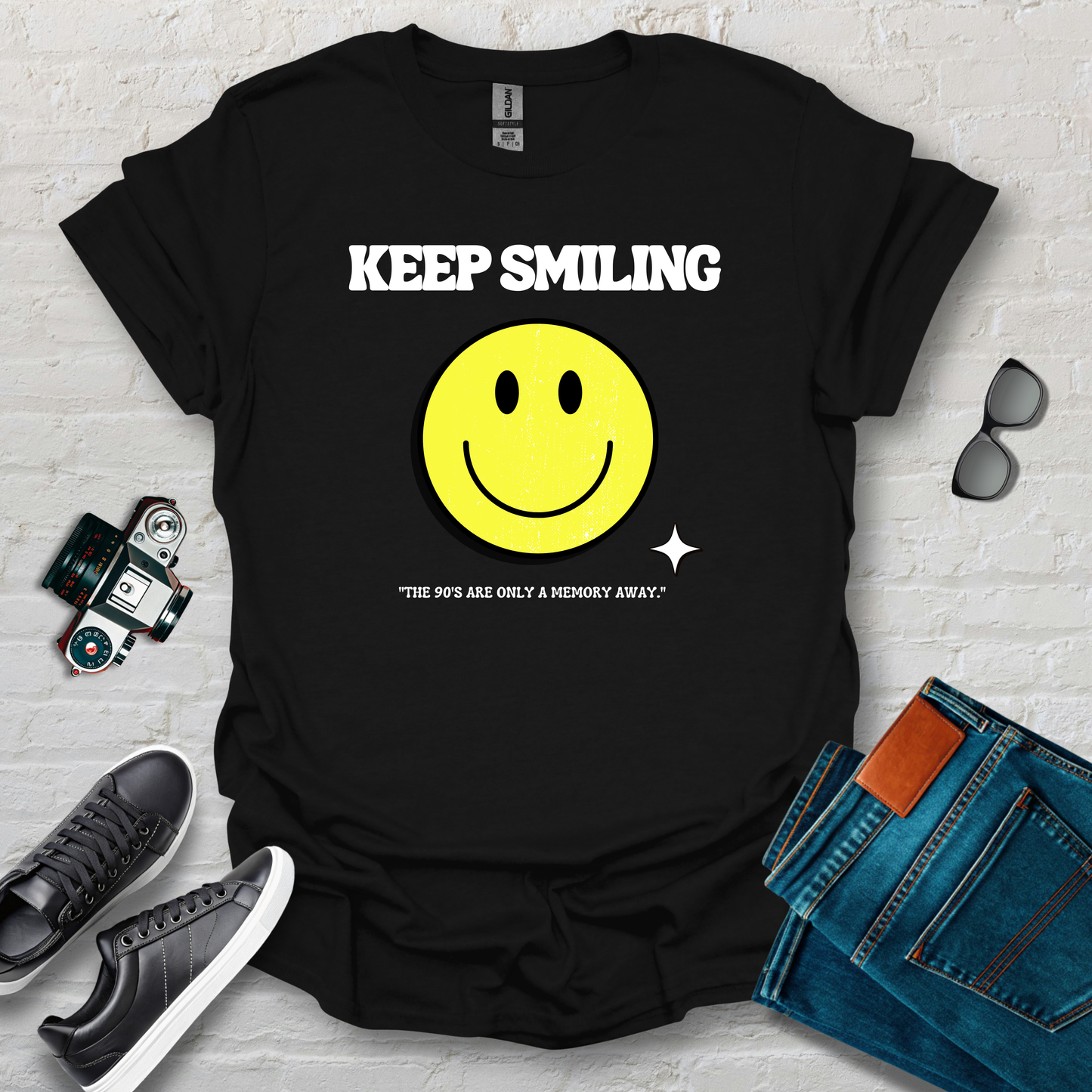 keep calm,smile baby it's a normal 90s day