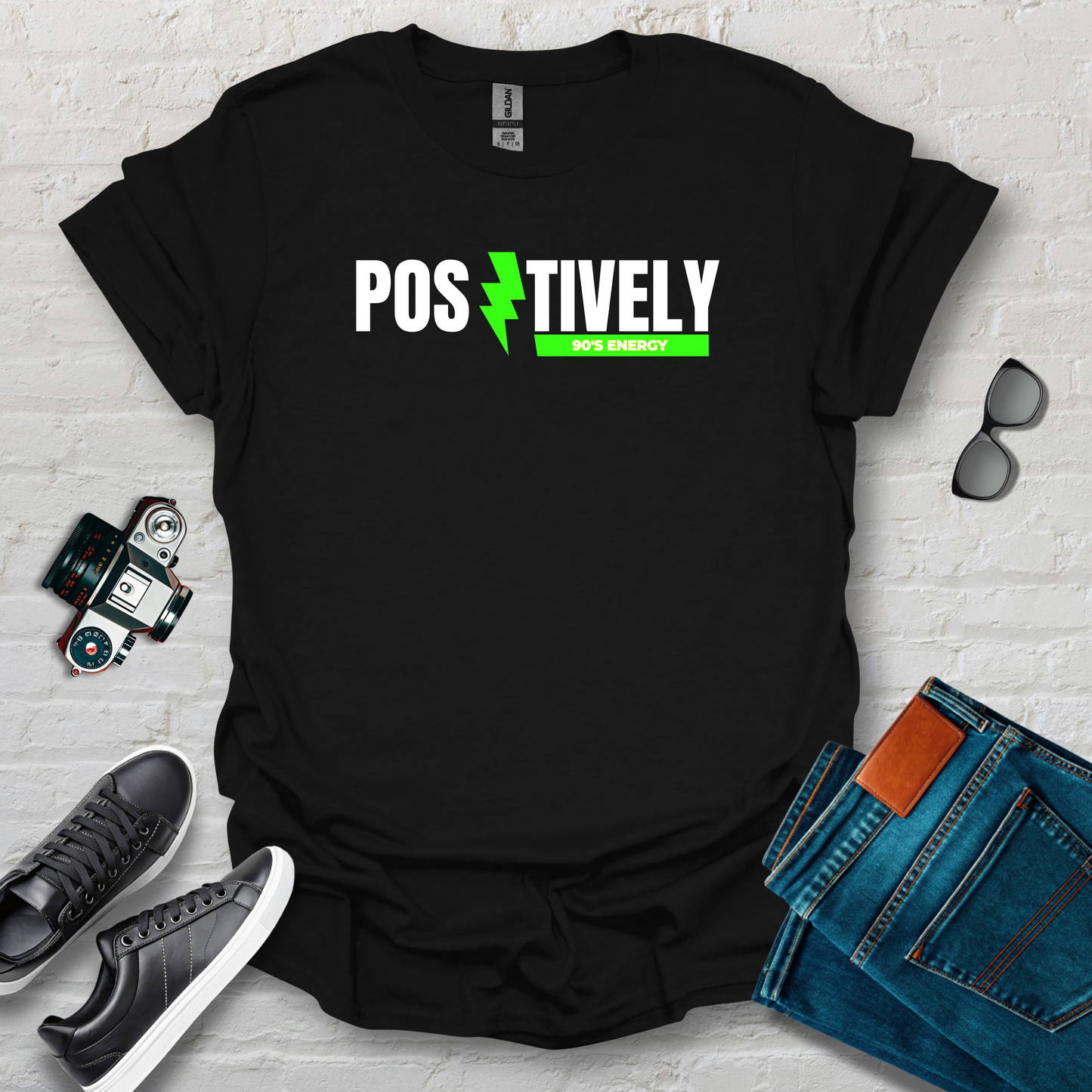 Positively 90s basic and green
