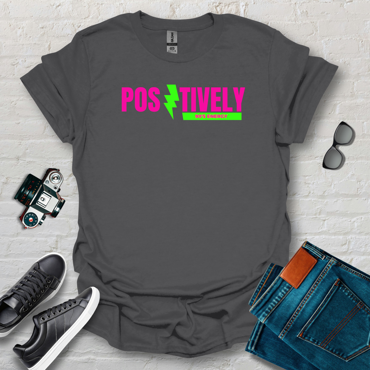 Positively 90s pnk/grn