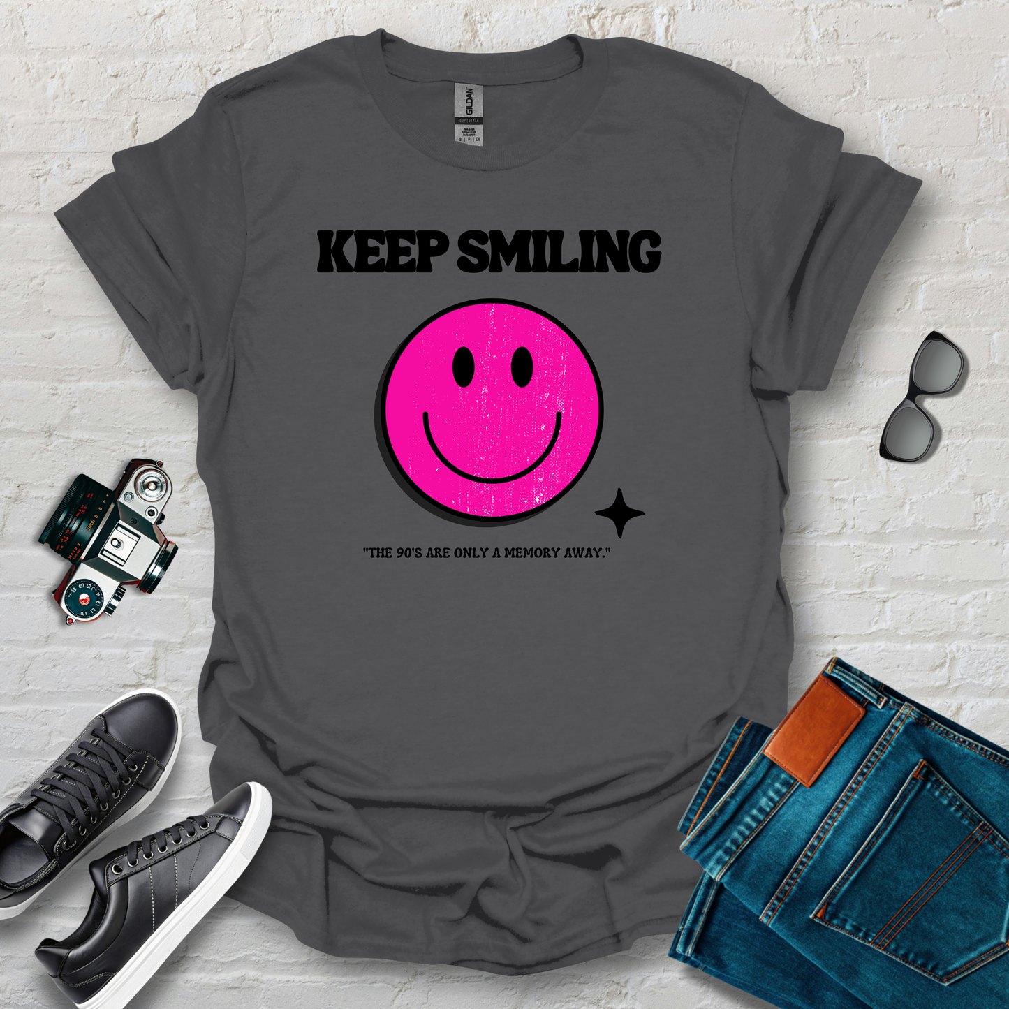keep calm,smile baby its midnight
