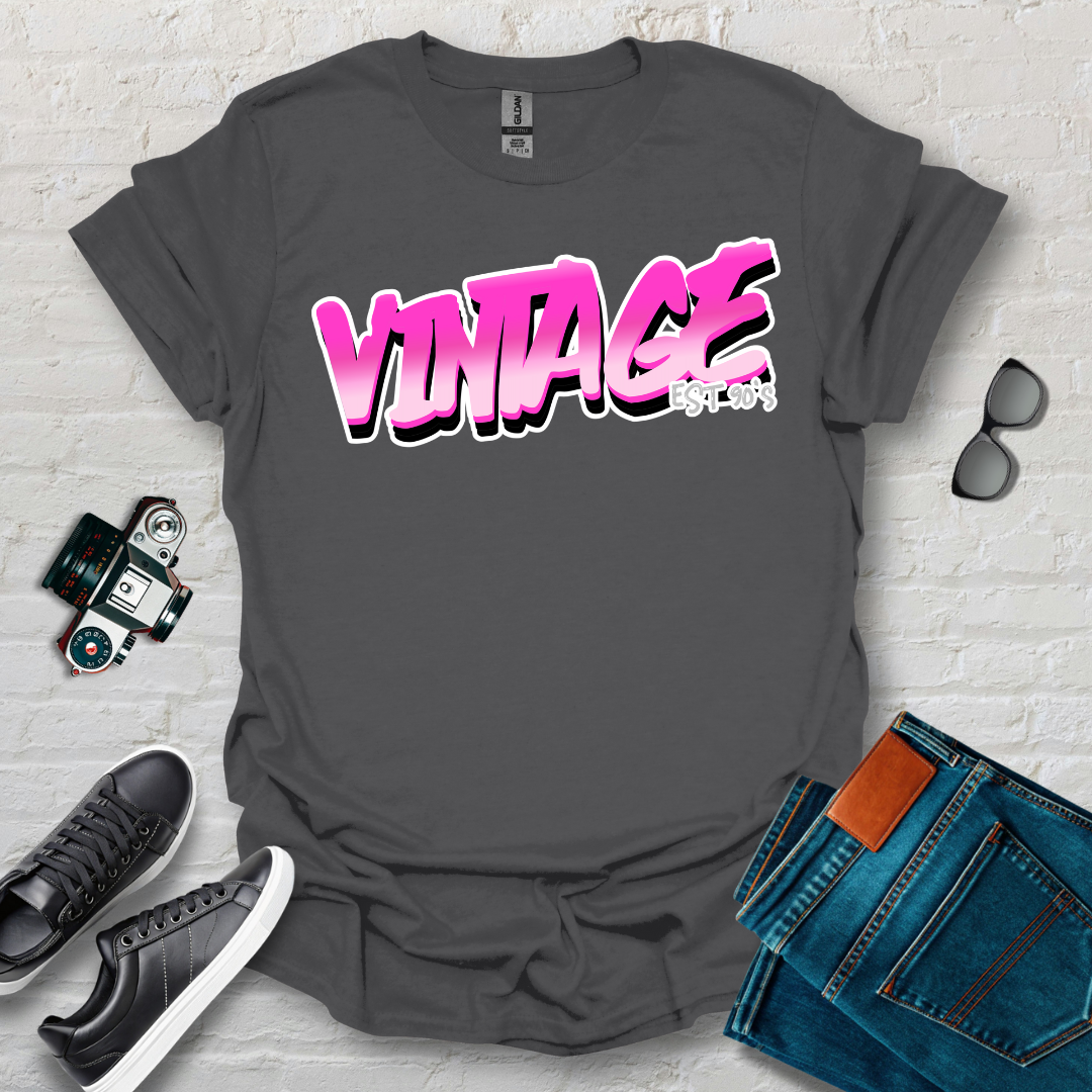 vintage 001 pink/grey