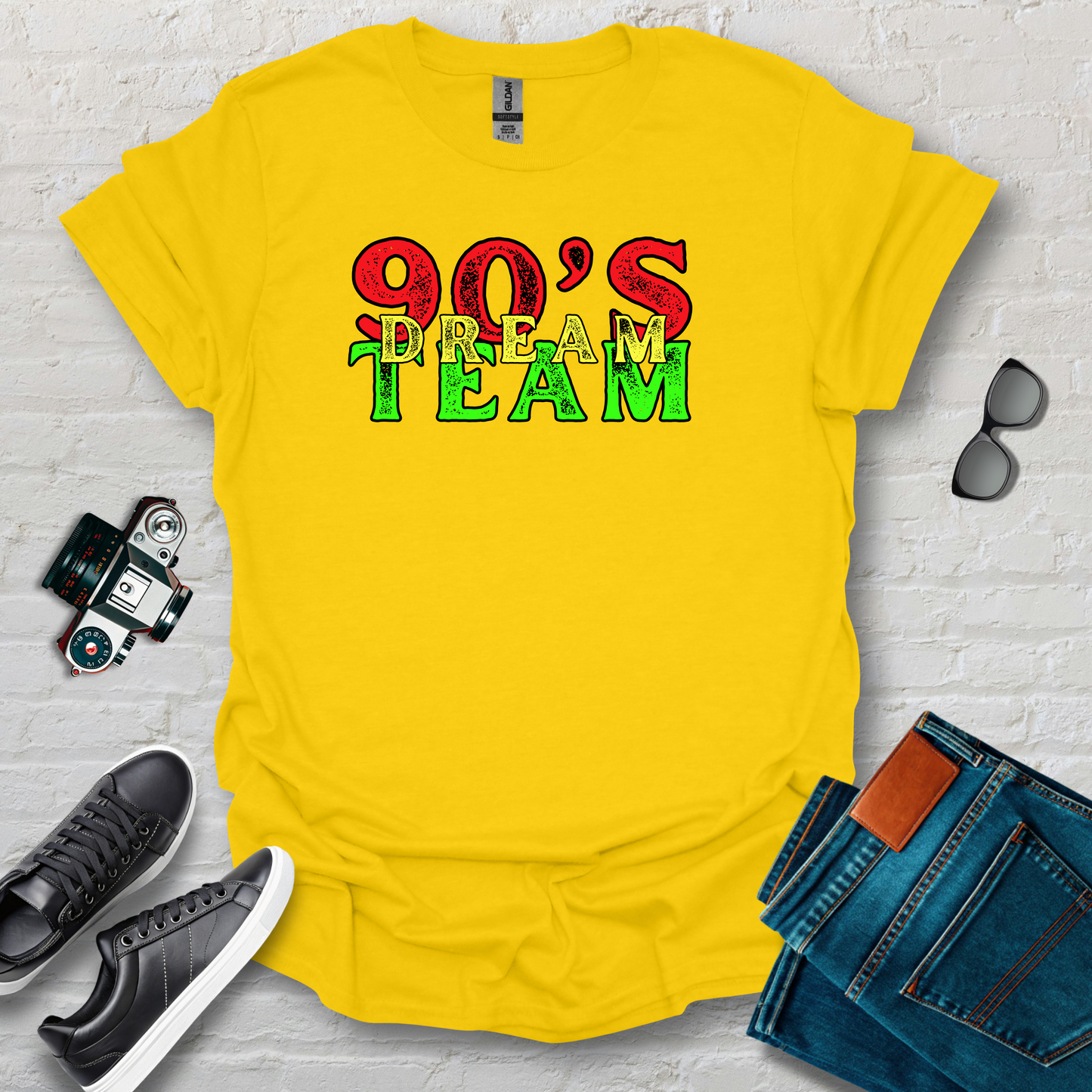 90s dream team grn and red