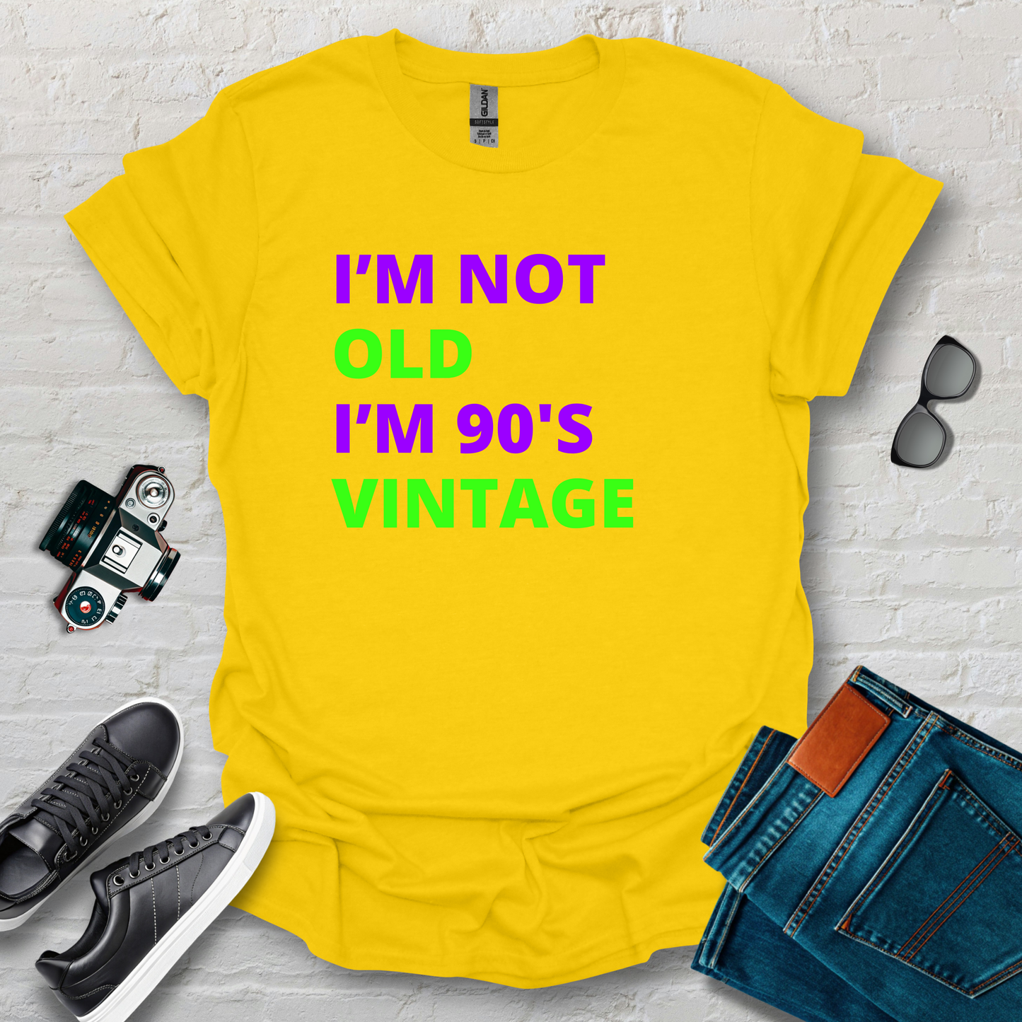 90s vintage grn/prpl