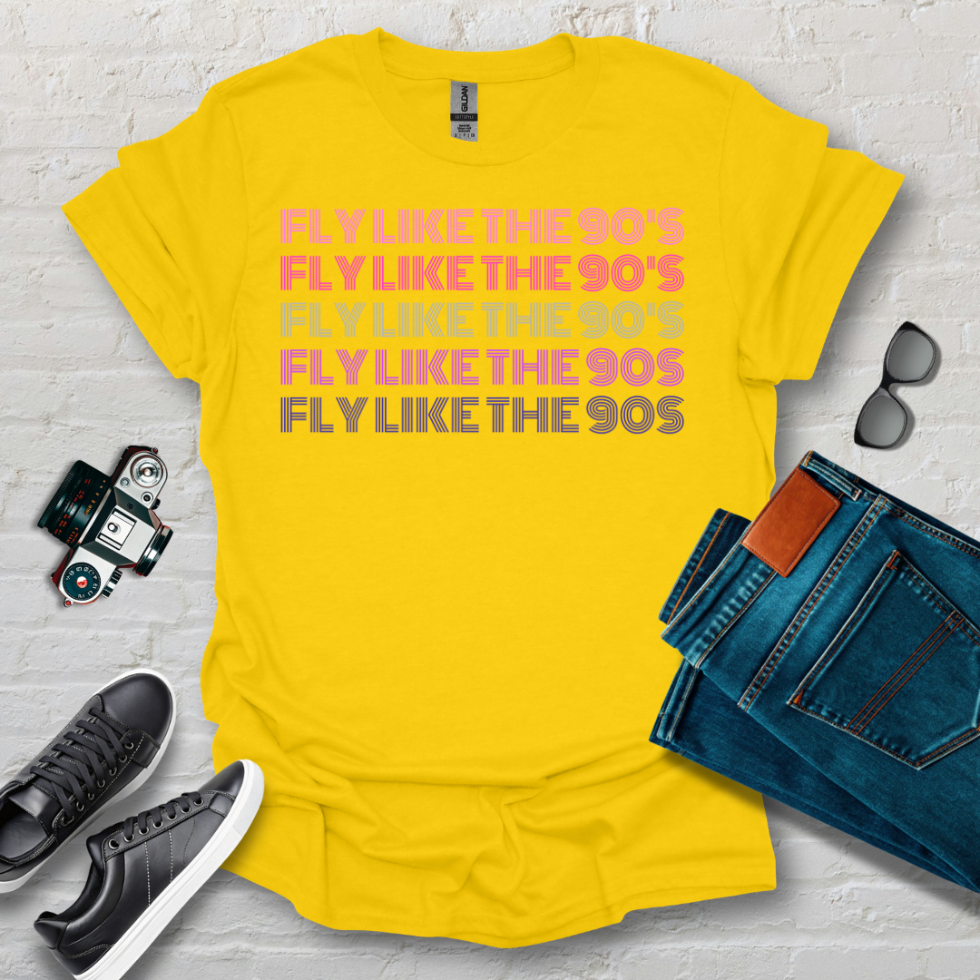 fly like the 90s colors