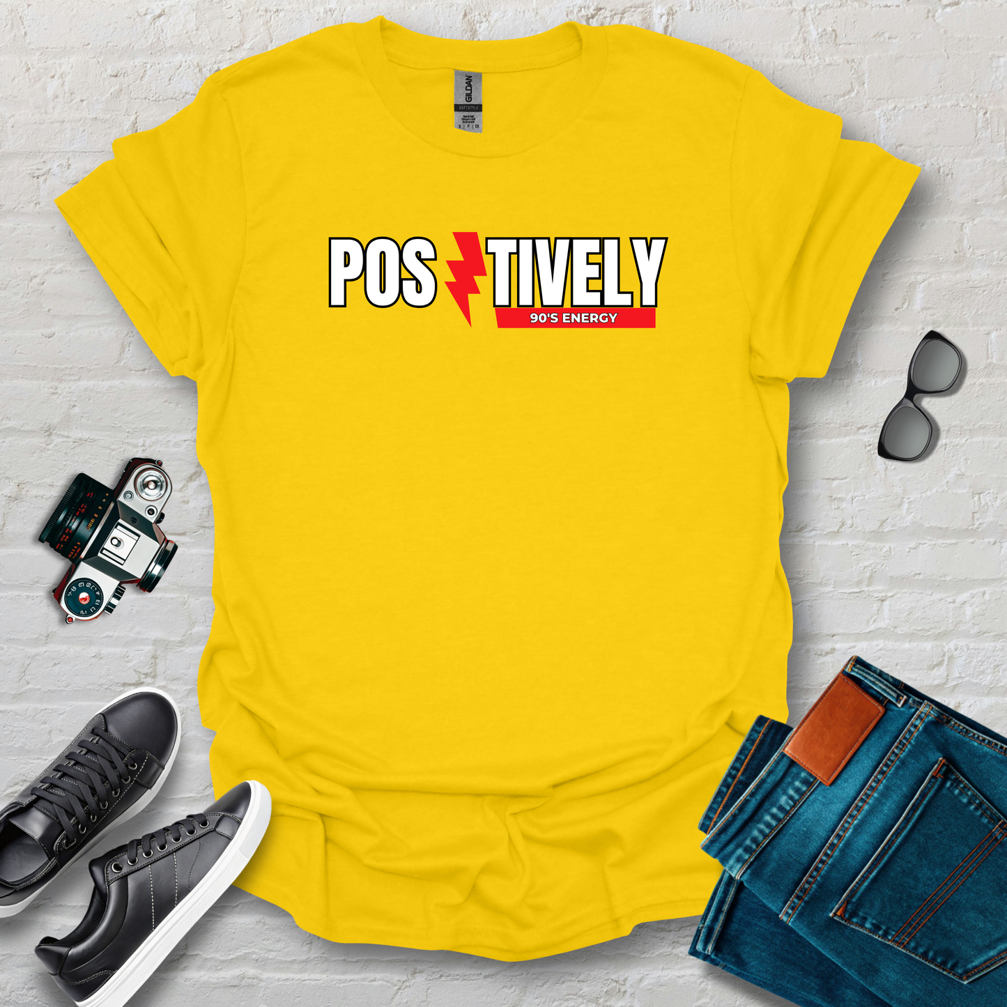 Positively 90s basic and red