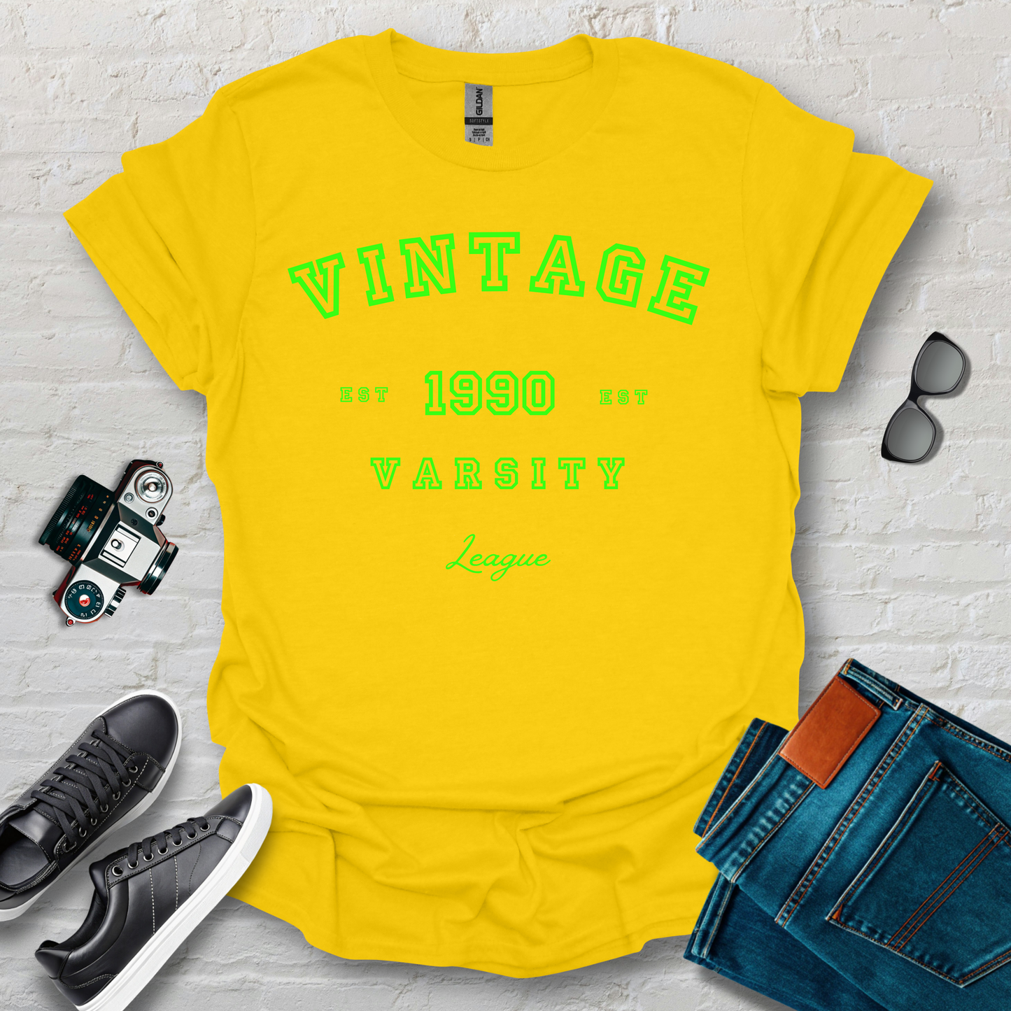 vintage league green