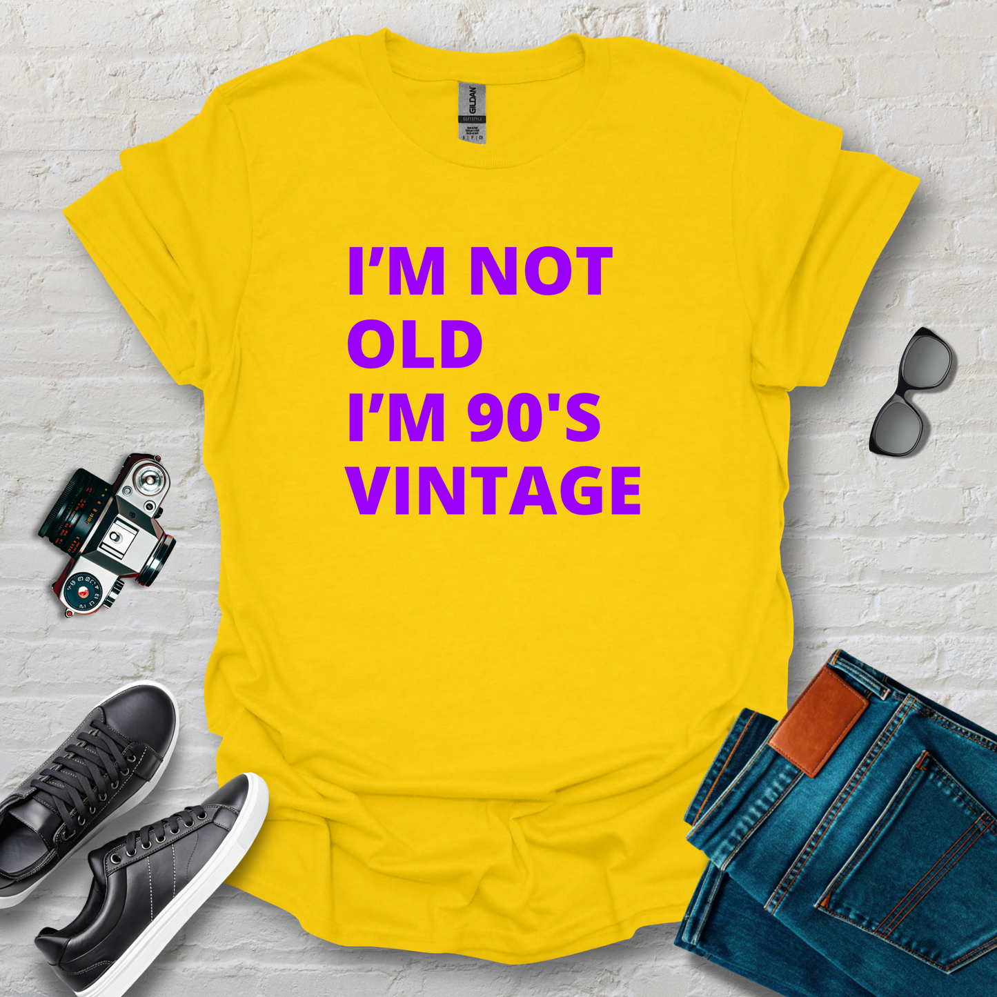 90s vintage purple