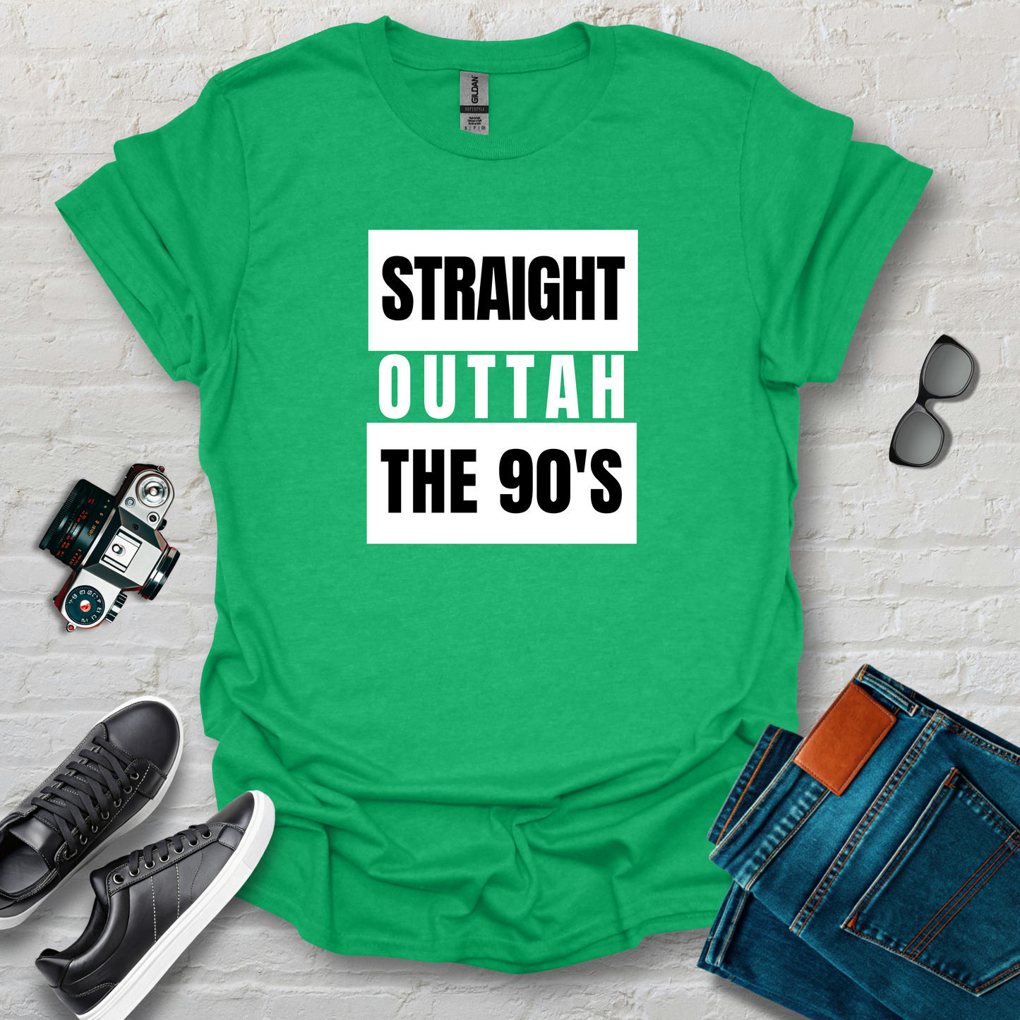 straight 90s blk/wht
