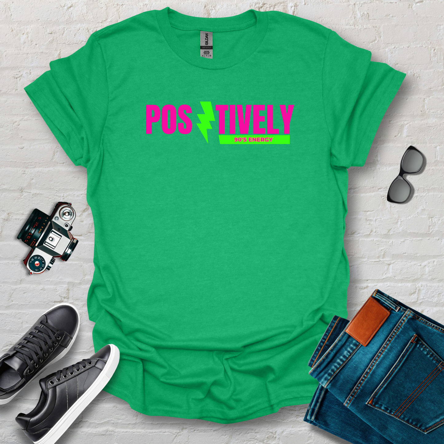 Positively 90s pnk/grn