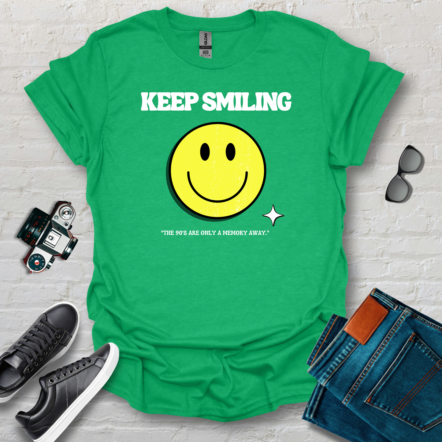 keep calm,smile baby it's a normal 90s day