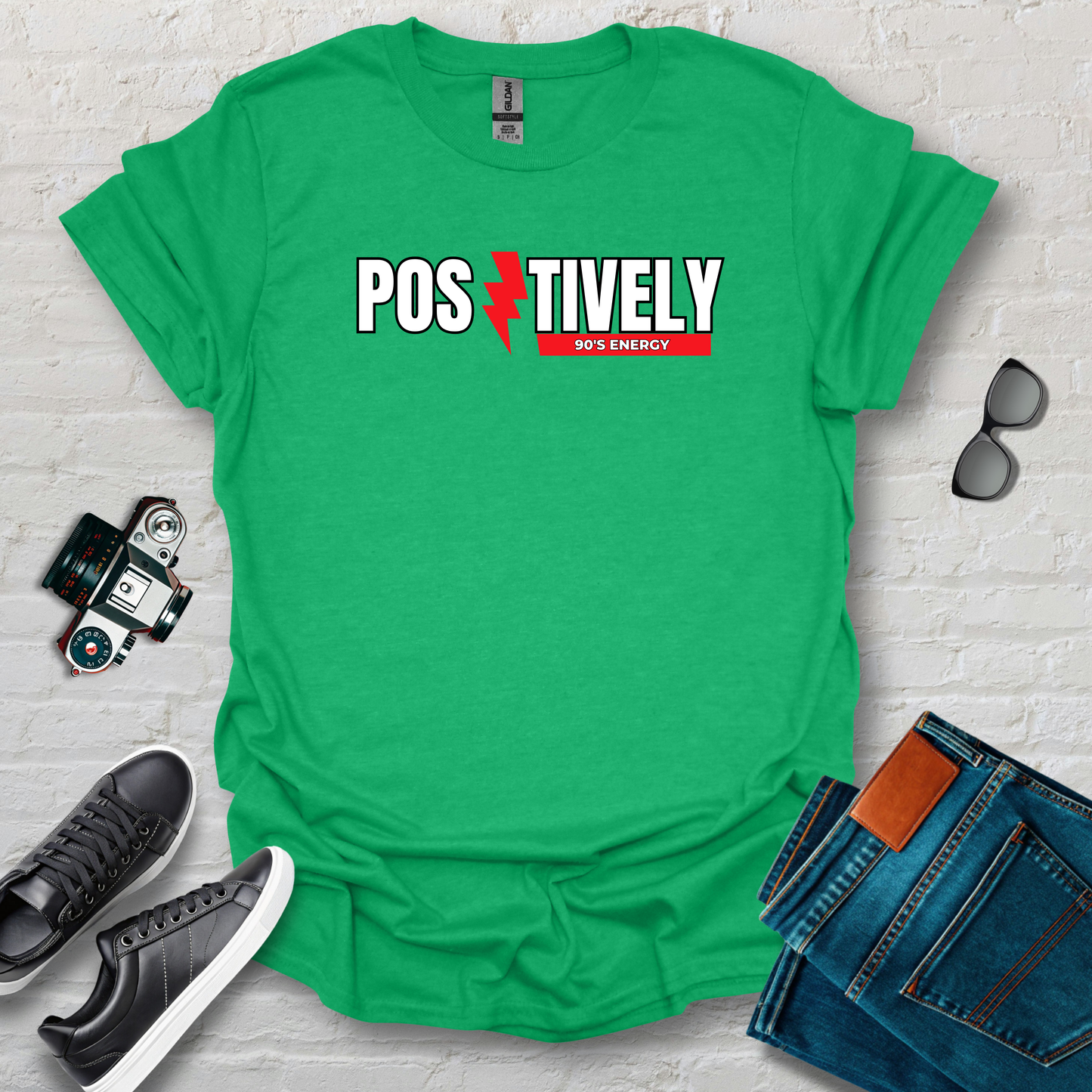 Positively 90s basic and red