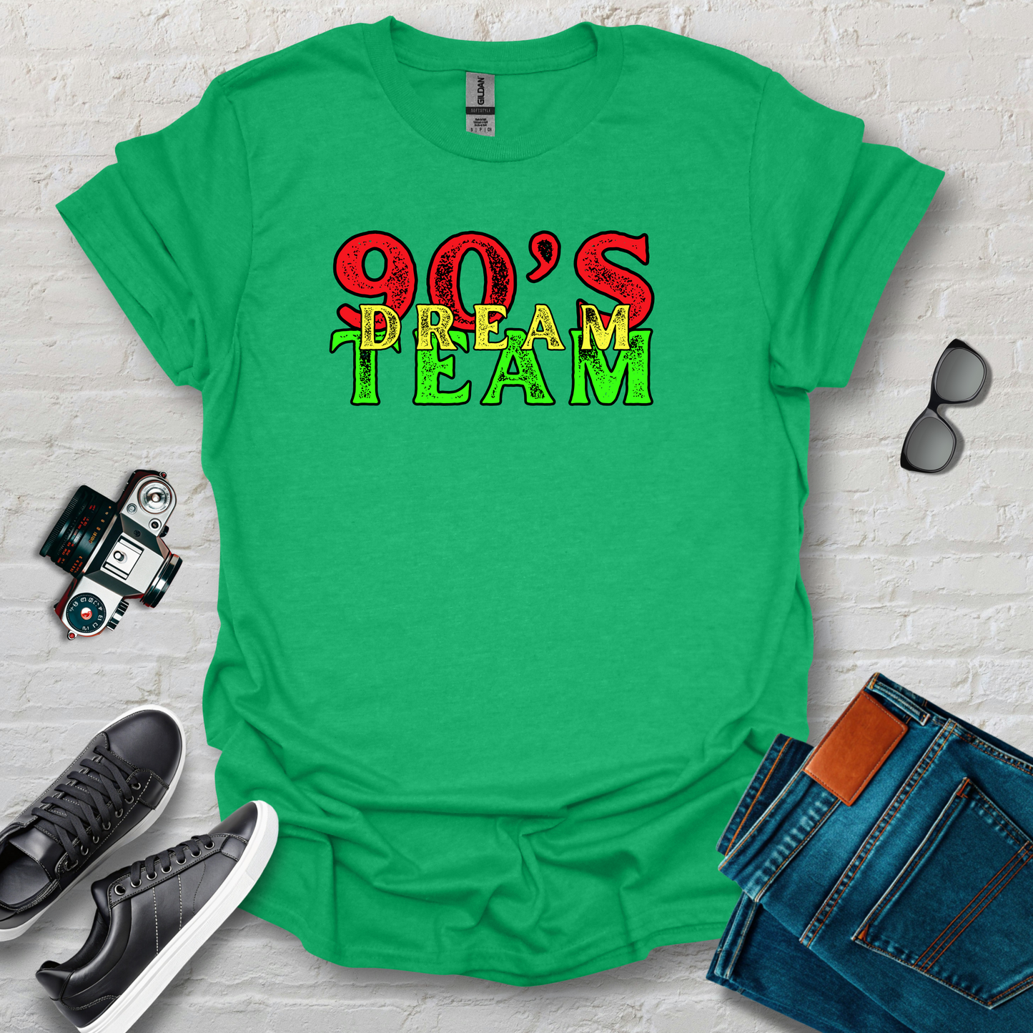 90s dream team grn and red