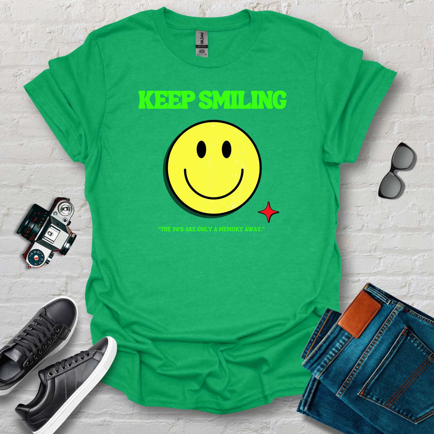 keep calm,smile baby it's some time of green