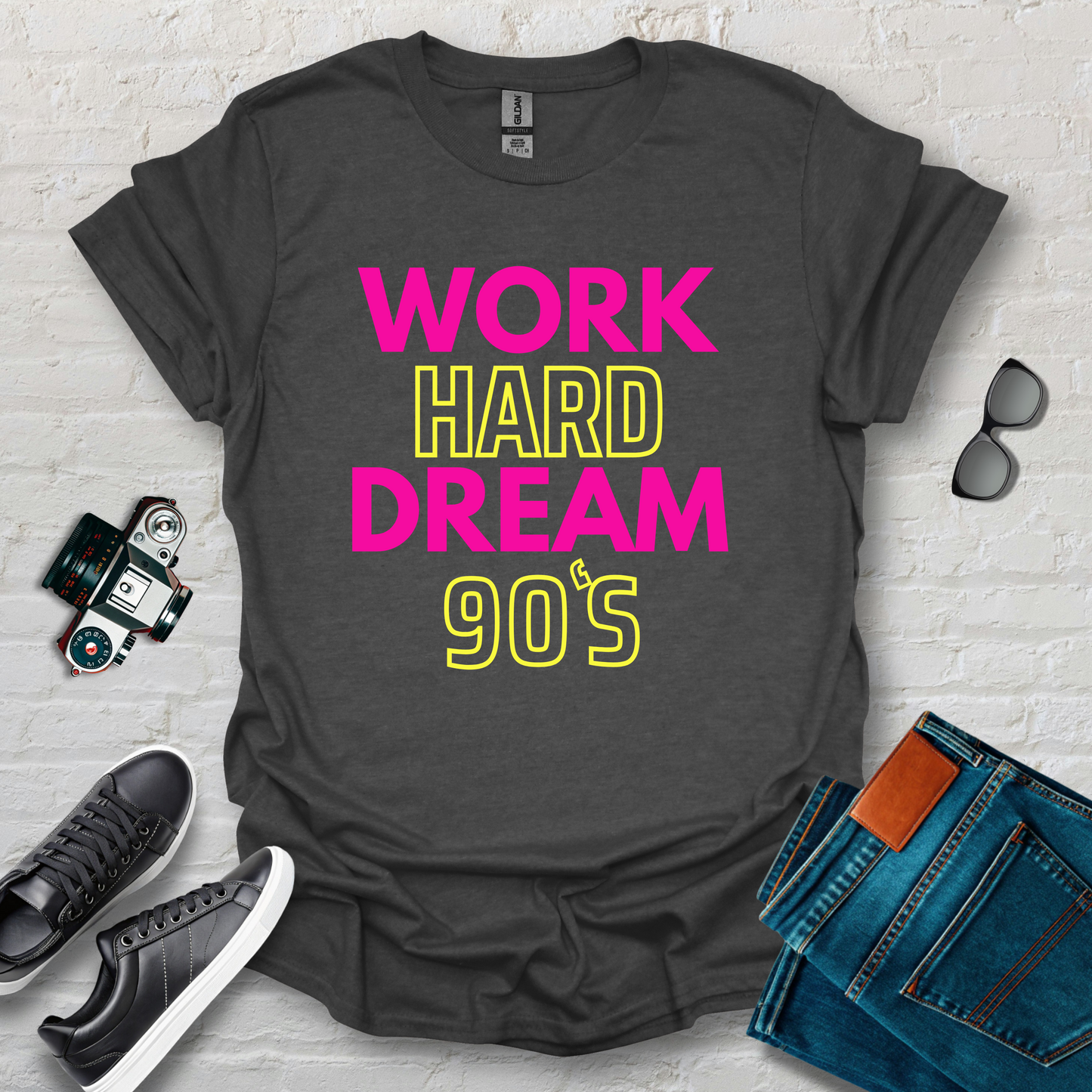 work dream 90s ylw/pnk