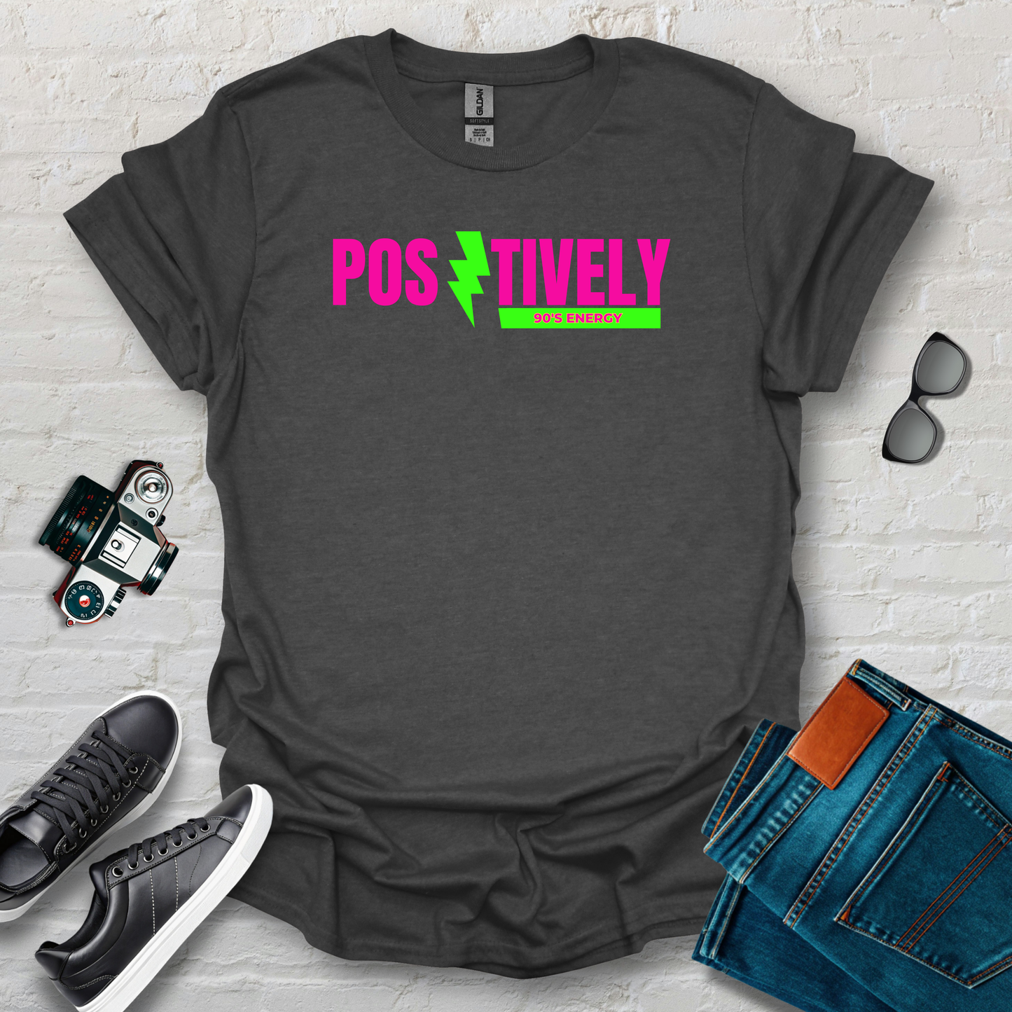 Positively 90s pnk/grn
