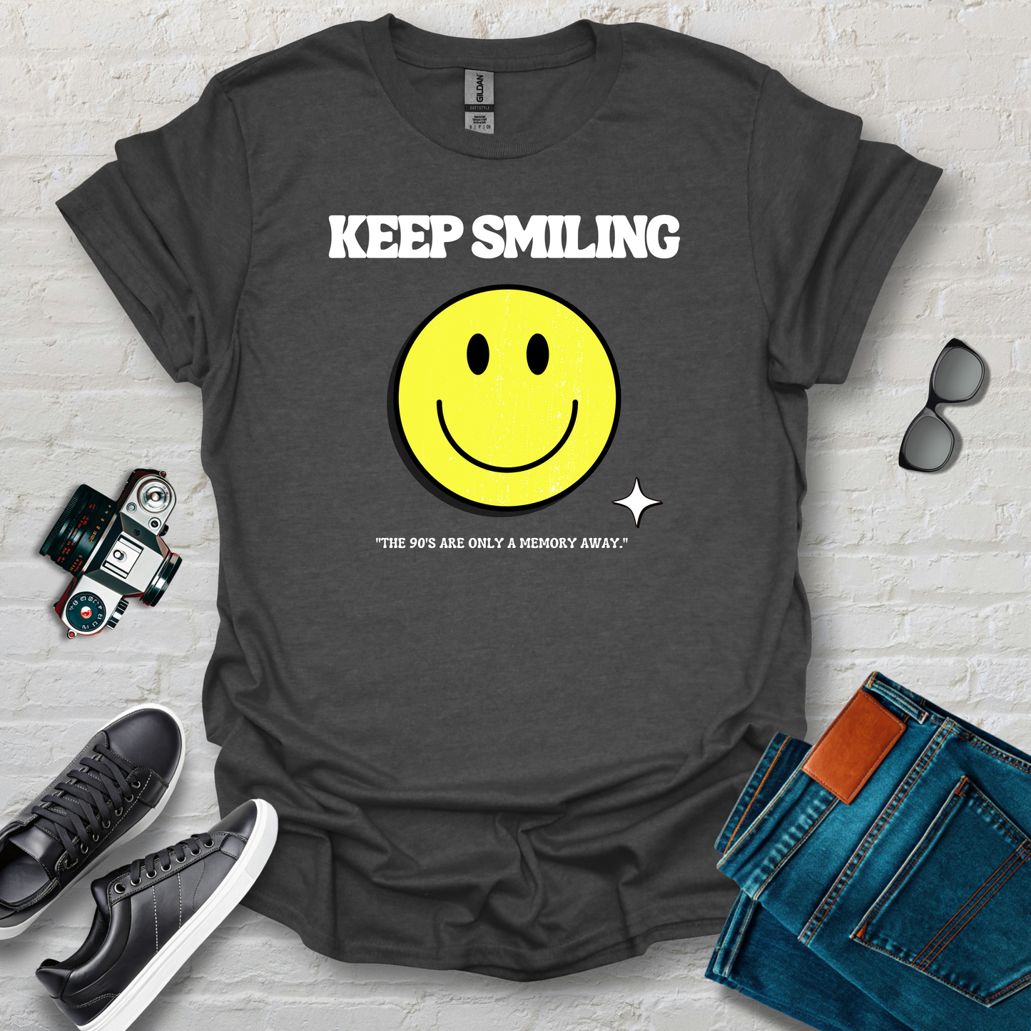 keep calm,smile baby it's a normal 90s day