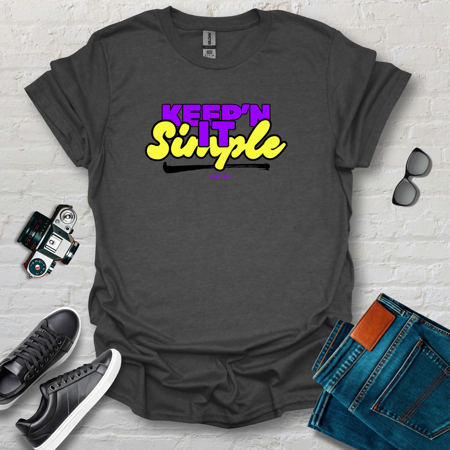keep'n it simple blue/yeller