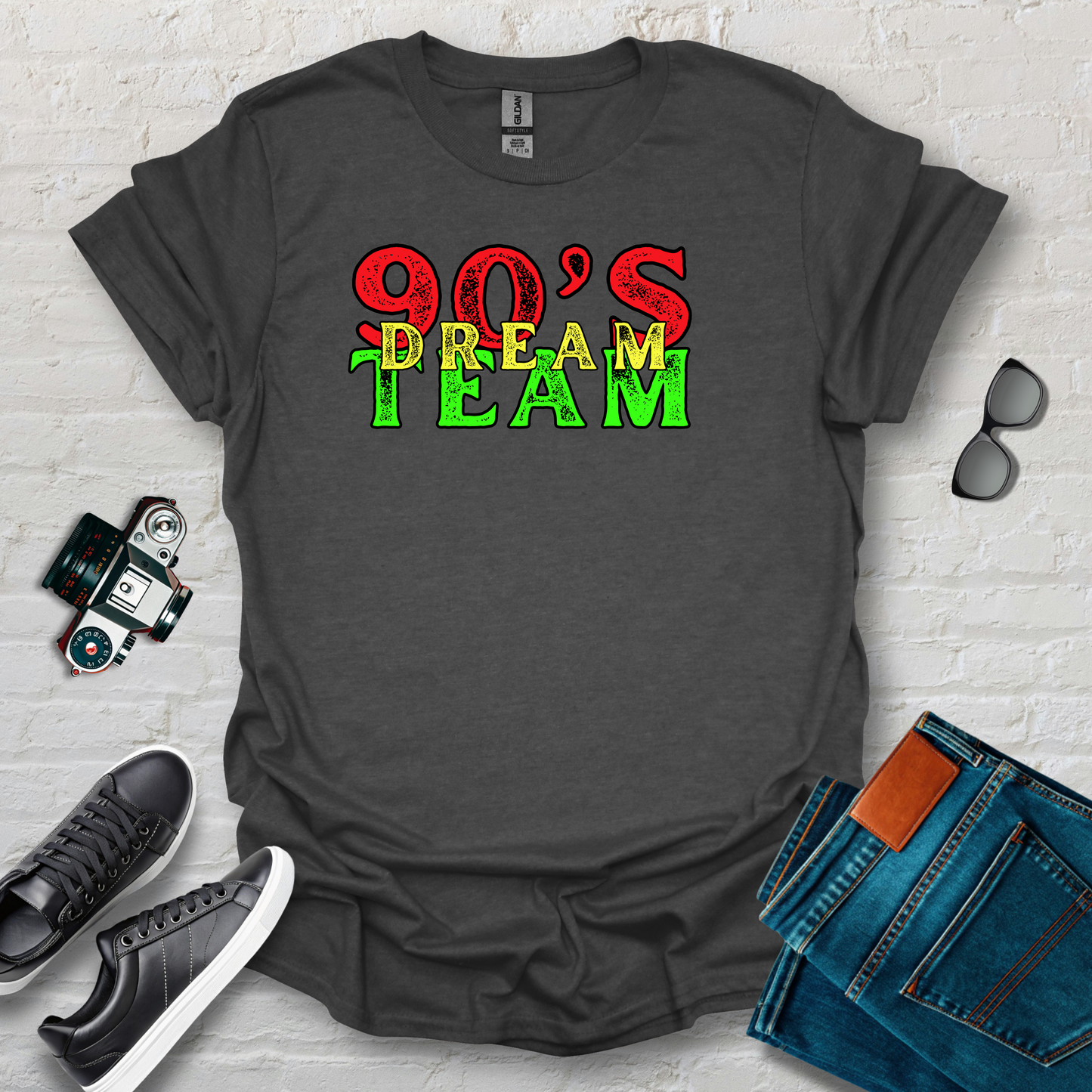 90s dream team grn and red