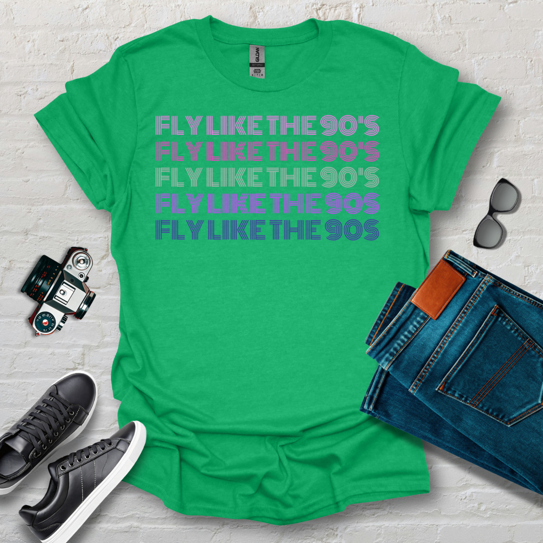 fly like the 90s colors