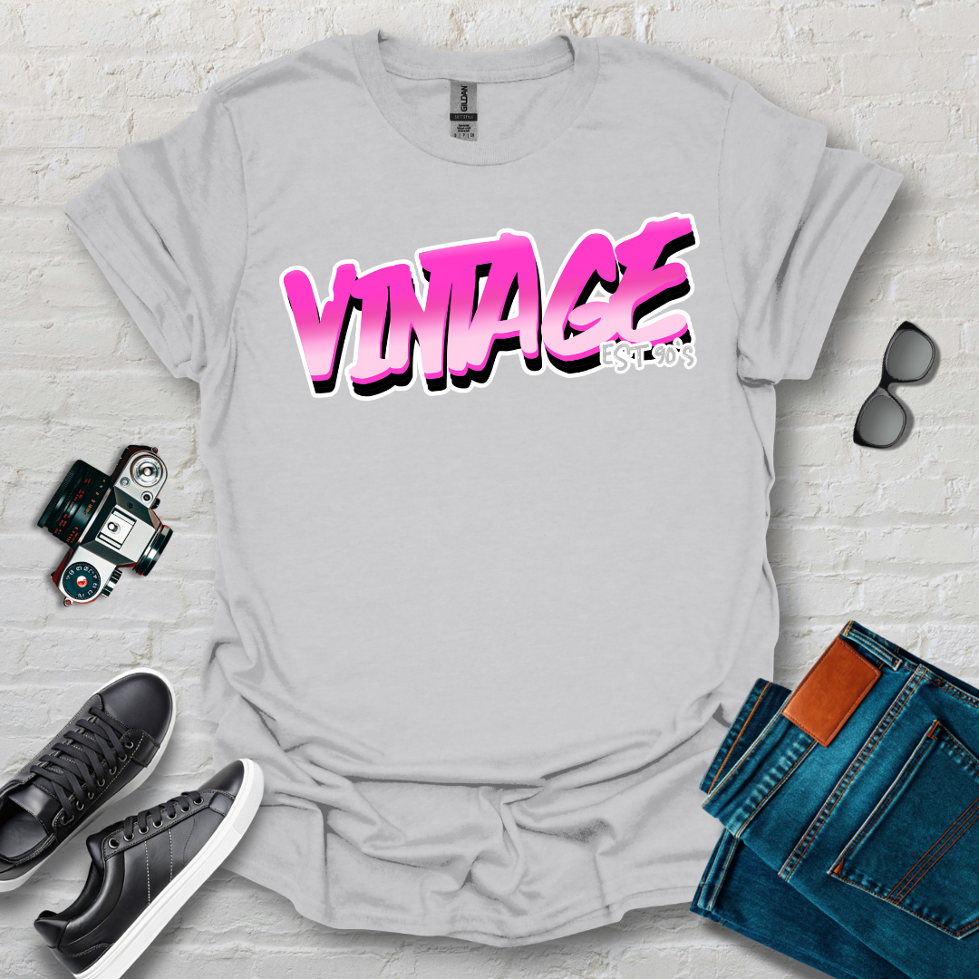 vintage 001 pink/grey