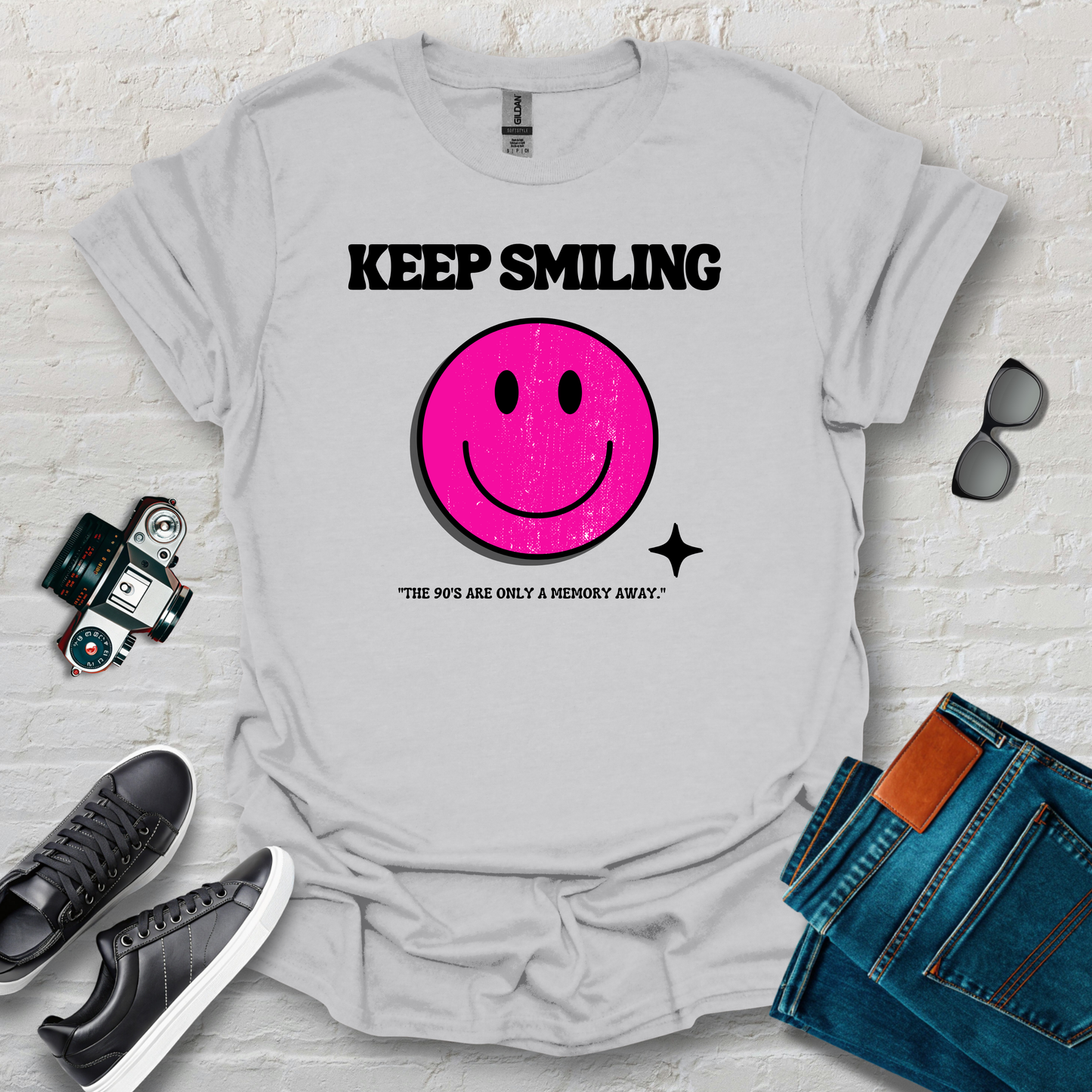 keep calm,smile baby its midnight